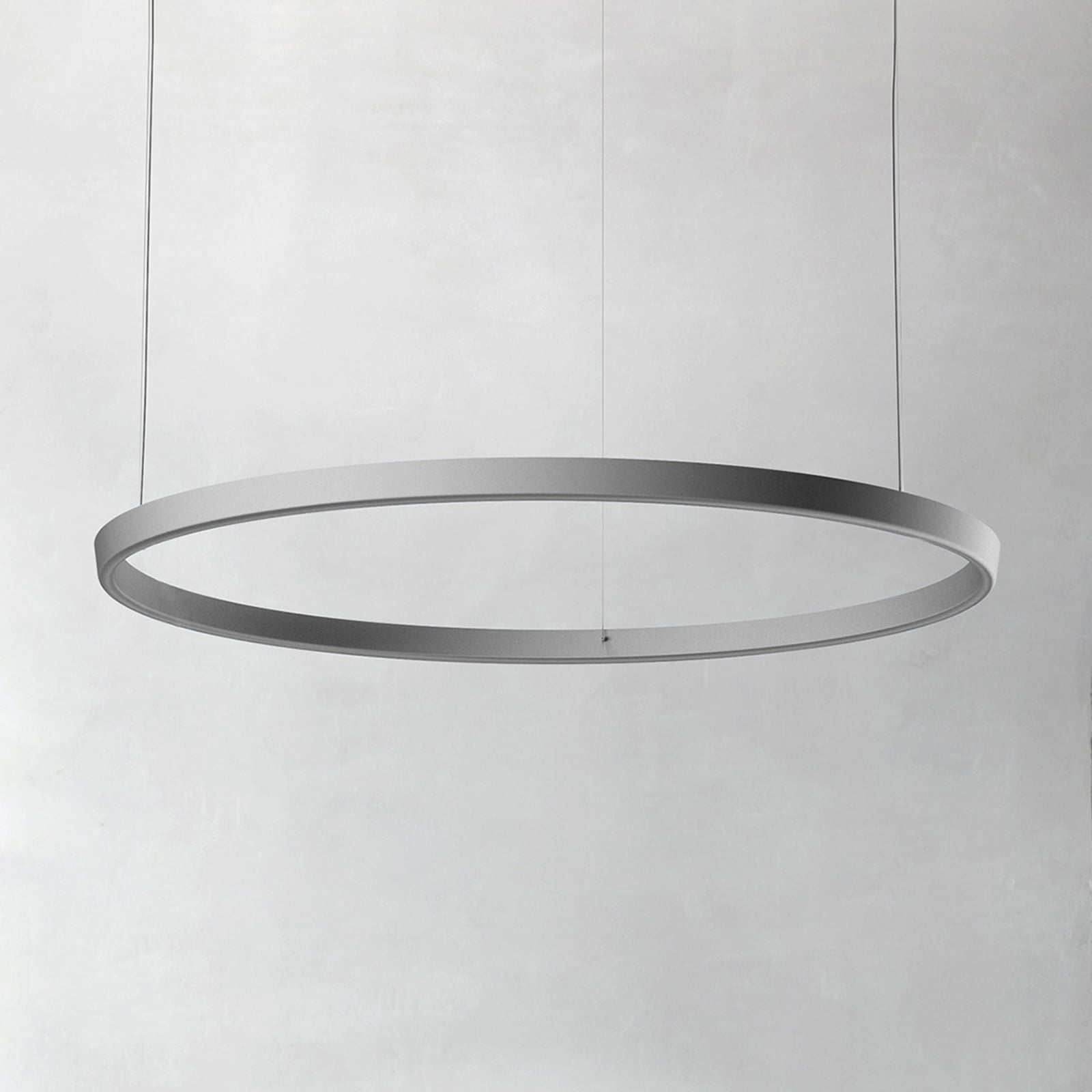 Luceplan lustră Compendium Circle | 110 aluminiu | 110 cm