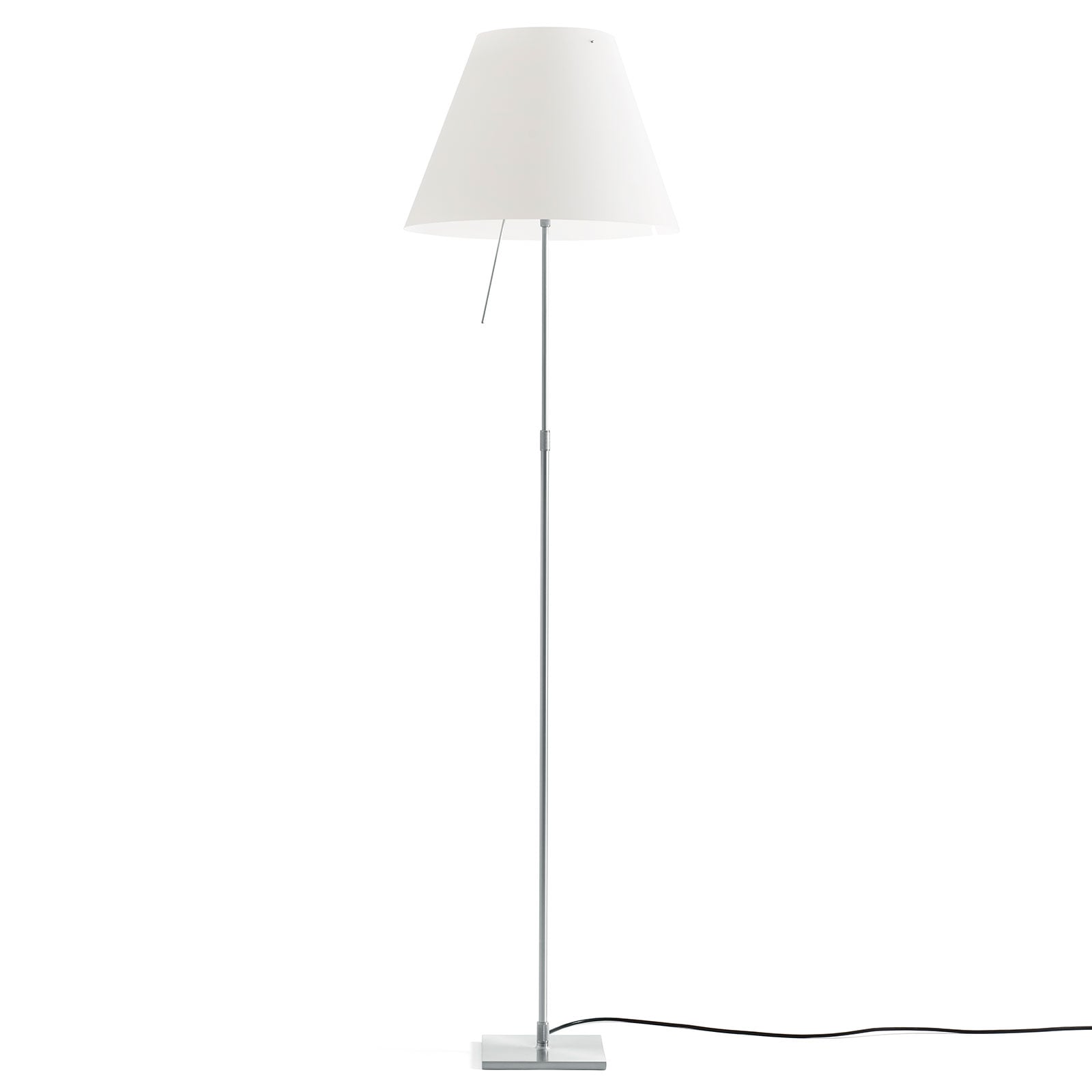 Luceplan lampadar Costanza | D13t aluminiu/alb