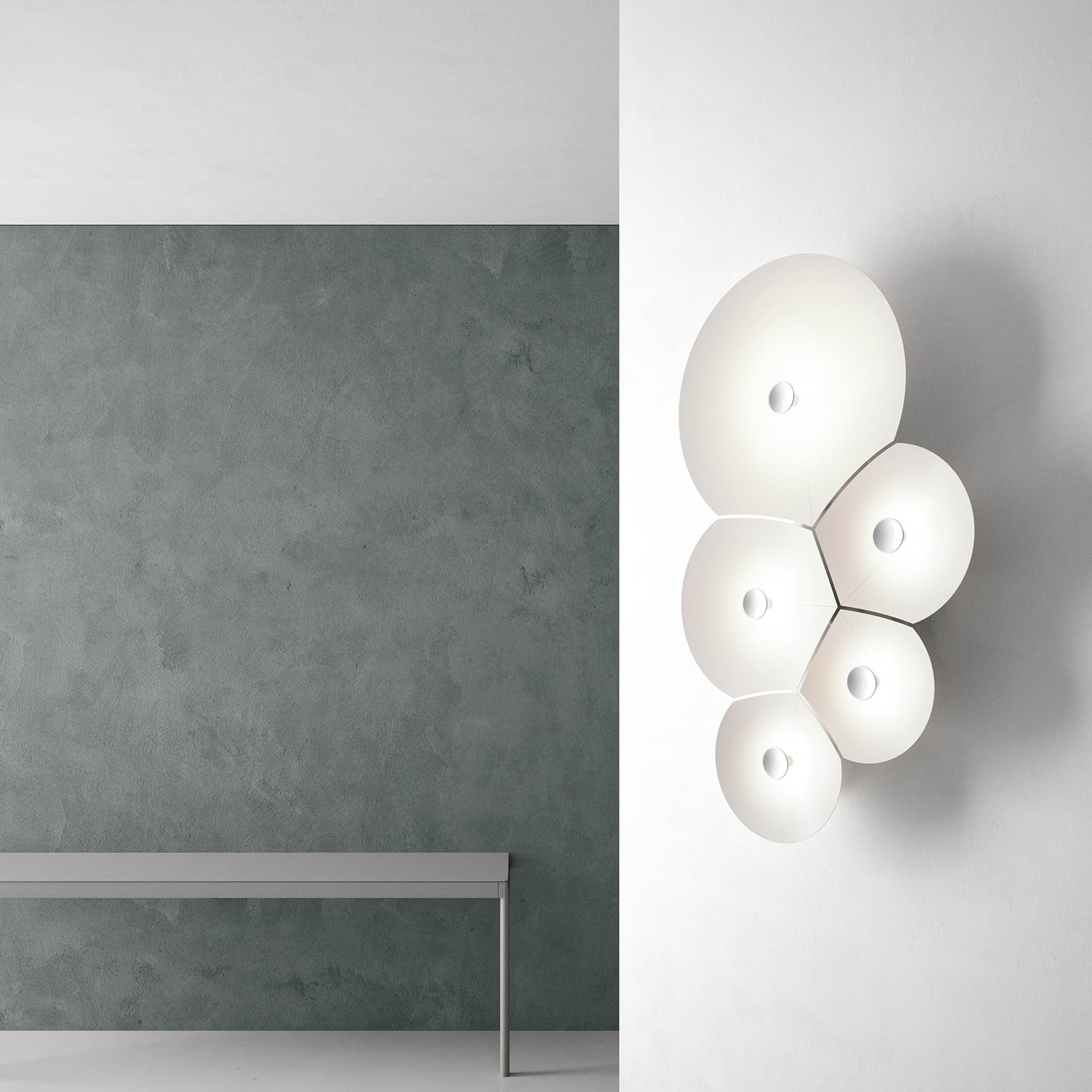 Luceplan aplică Bulbullia | Led | 62x37 cm