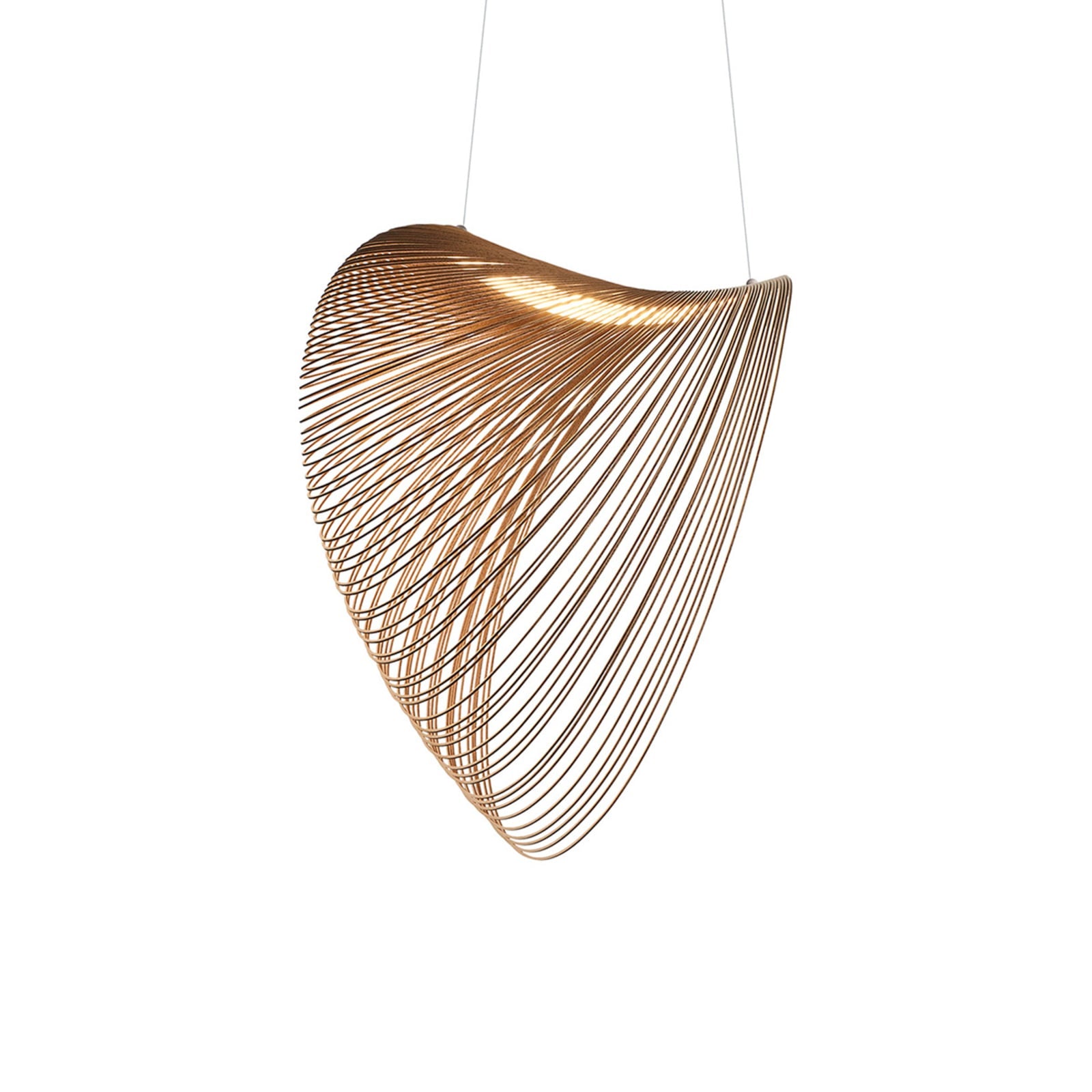 Luceplan lustră Illan | Mesteacăn | Ø 80 cm