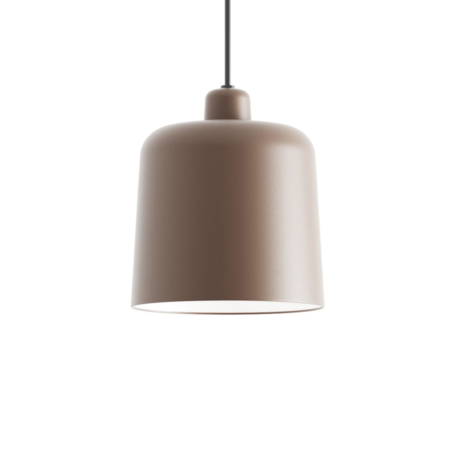 Luceplan lustră Zile | Mat brick roșu | Ø 20 cm
