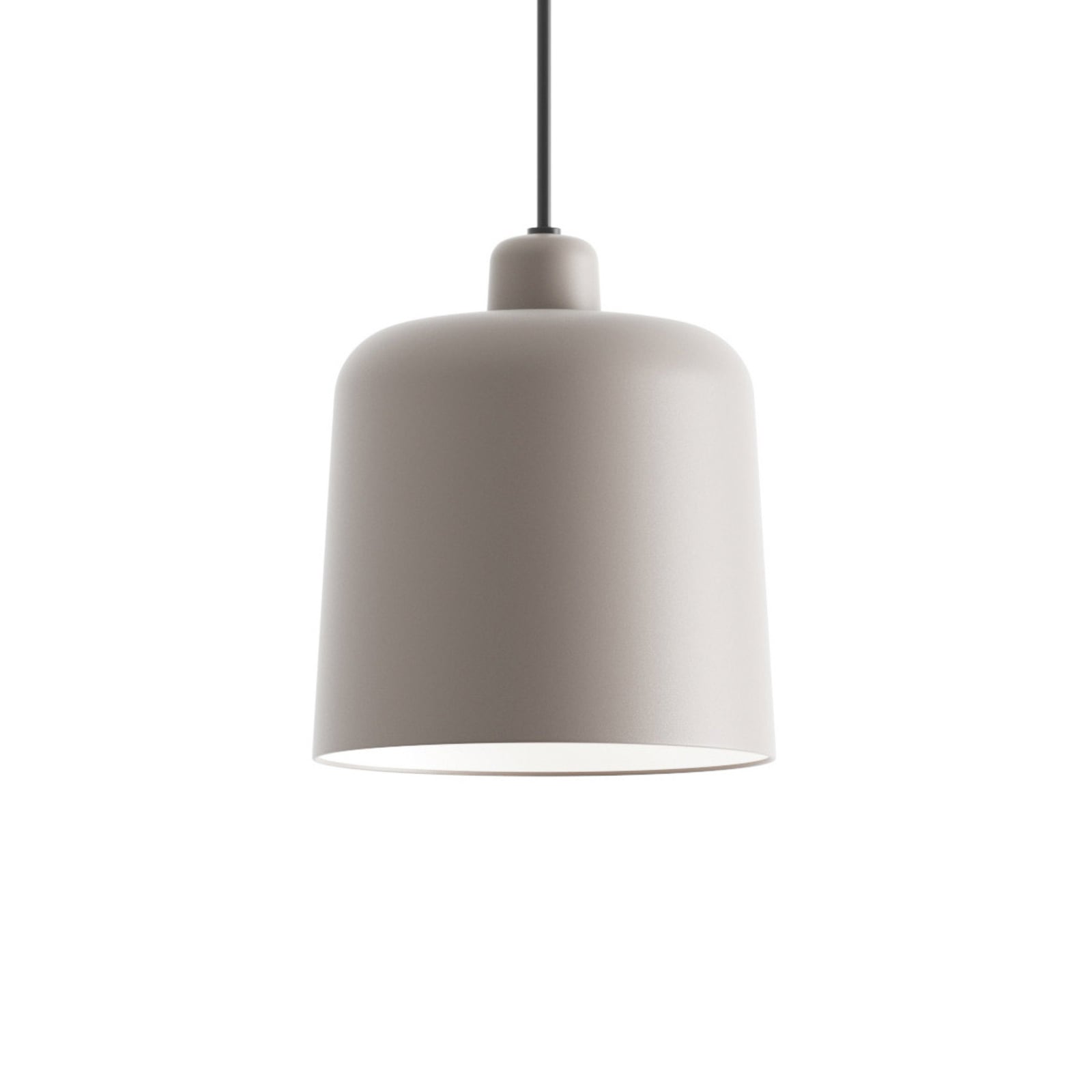 Luceplan lustră Zile | Mat dove gri | Ø 20 cm