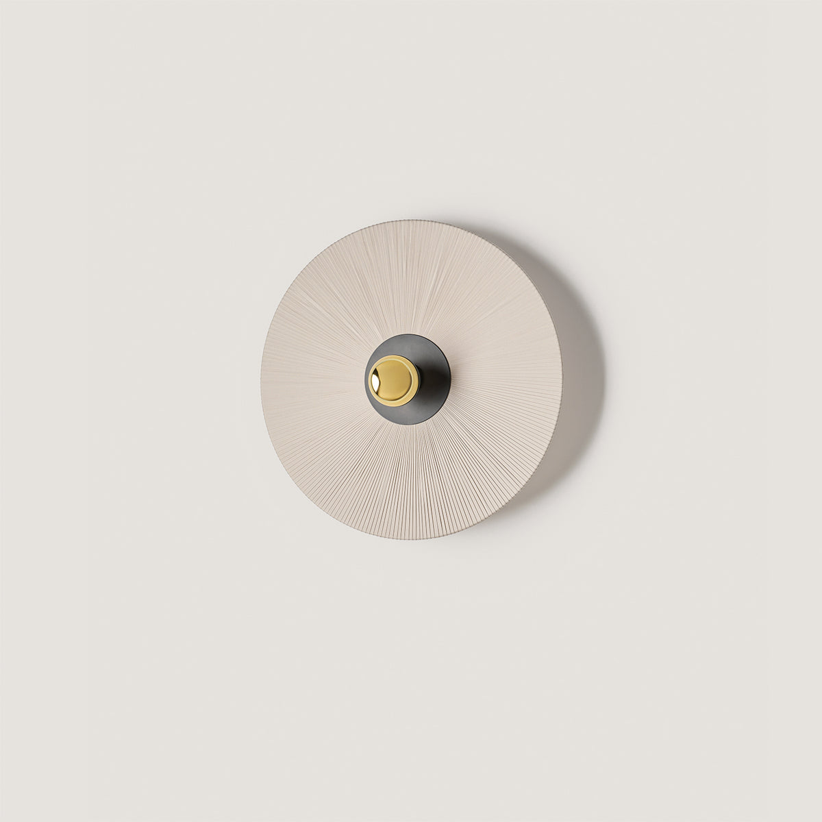 Aromas del Campo aplica de perete Wind cu 60 lumini | Textil si aluminiu | Alb