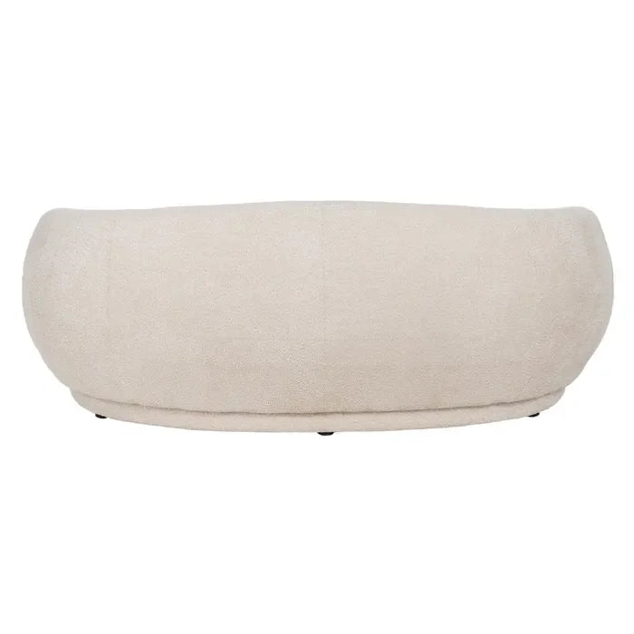 Canapea tapițată bej, 191 x 93 x 75 cm – eleganță și confort