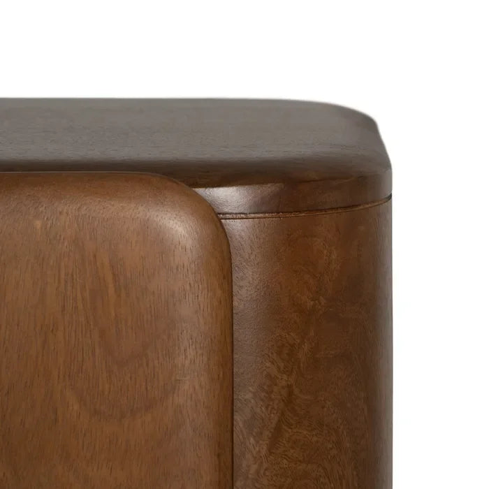 Dulap din lemn de mango maro, 104 x 45 x 110 cm – design modern și spațiu generos