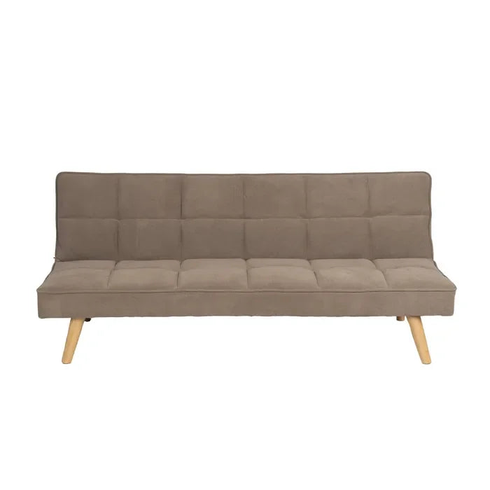 Canapea extensibilă bej, 175 x 84 x 73 cm – design compact și versatilitate