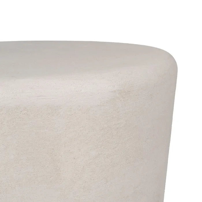 Ixia Măsuță de Cafea Wilma, Alb, MDF, Stil Modern, 125.5 x 79 x 46 cm (Nu necesită montaj)