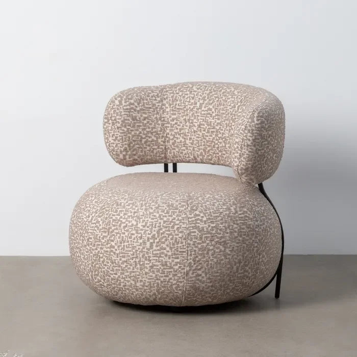 Fotoliu, 73 x 76 x 75 cm, Bej – Piesa de rezistență pentru un confort de durată