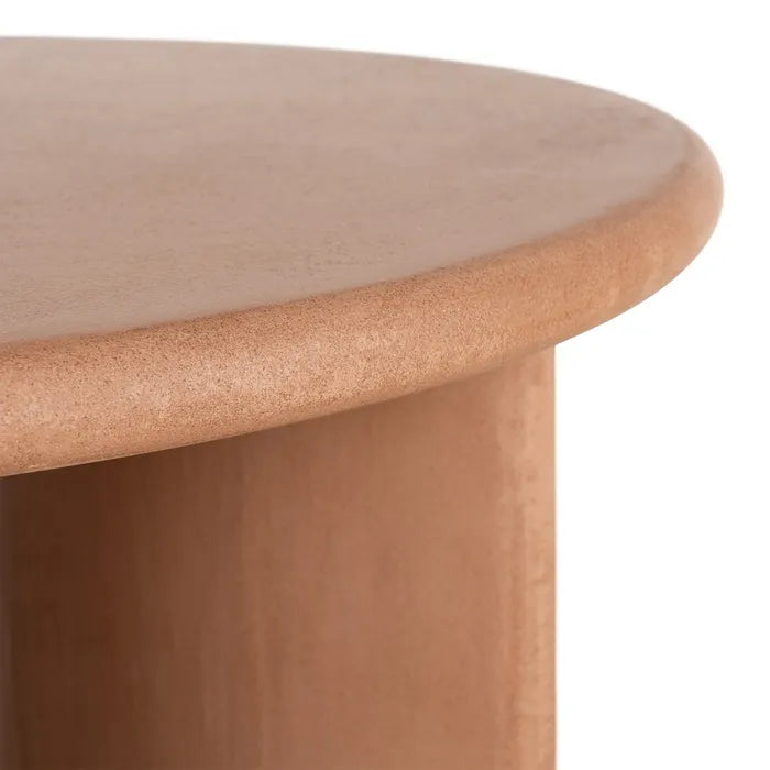 Ixia Măsuță de Cafea , Rotundă, Aspect Microciment Tile, Ø 80 x 38.5 cm
