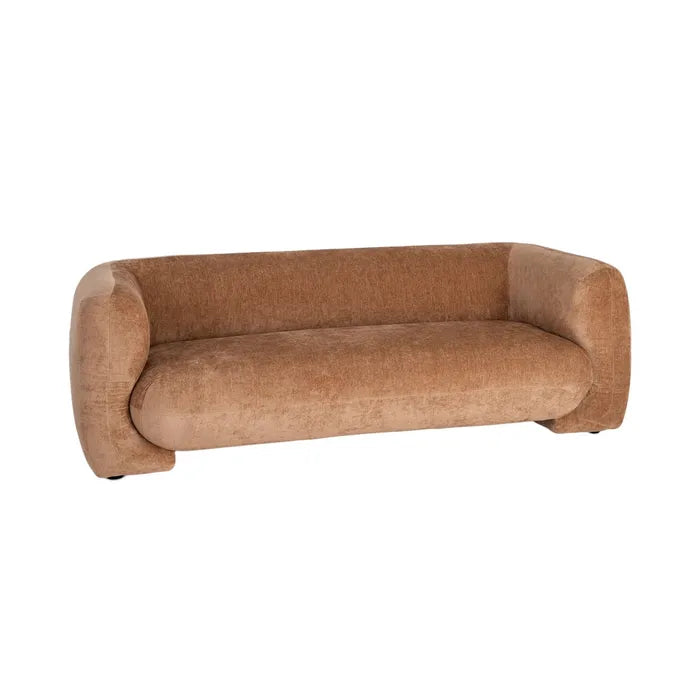 Canapea 3 Locuri Ixia, Material Textil, Stil Modern, 226 x 94 x 73 cm (Variante: Bej / Taupe / Somon)