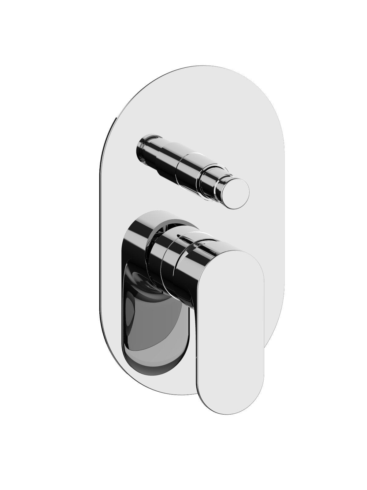 Fratelli Frattini Deviatoare automat incastrat Lea 64010 | Alama | Crom
