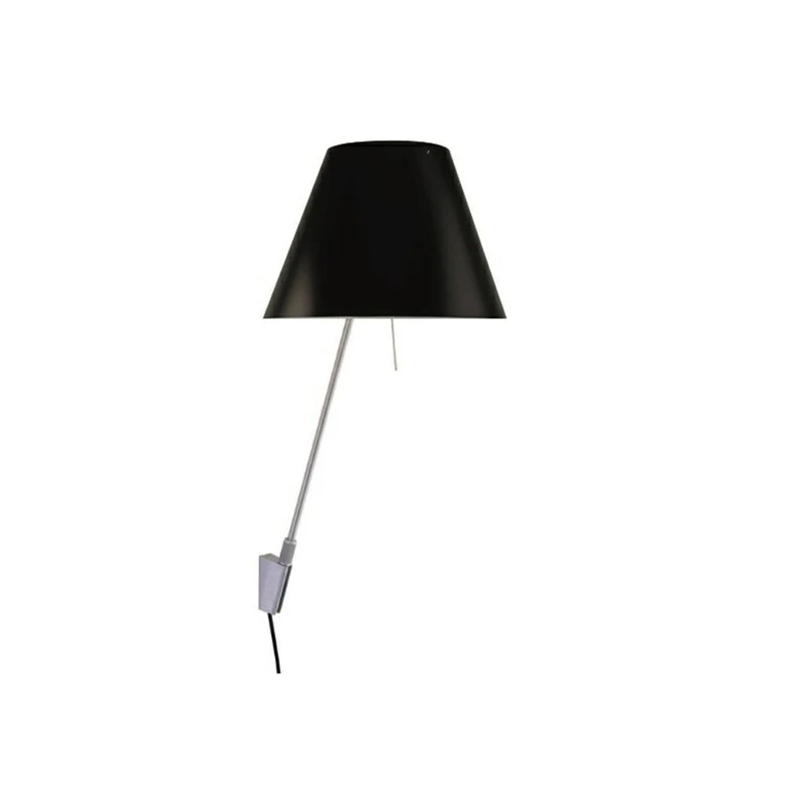 Luceplan aplică Costanza | Reglabil aluminiu negru