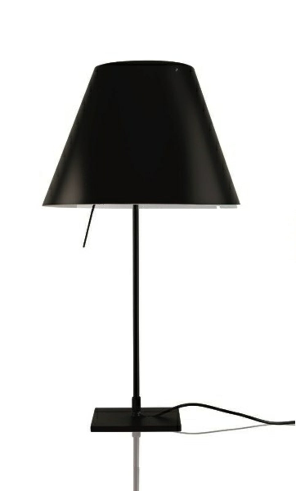 Luceplan veioză Costanzina | Negru/negru