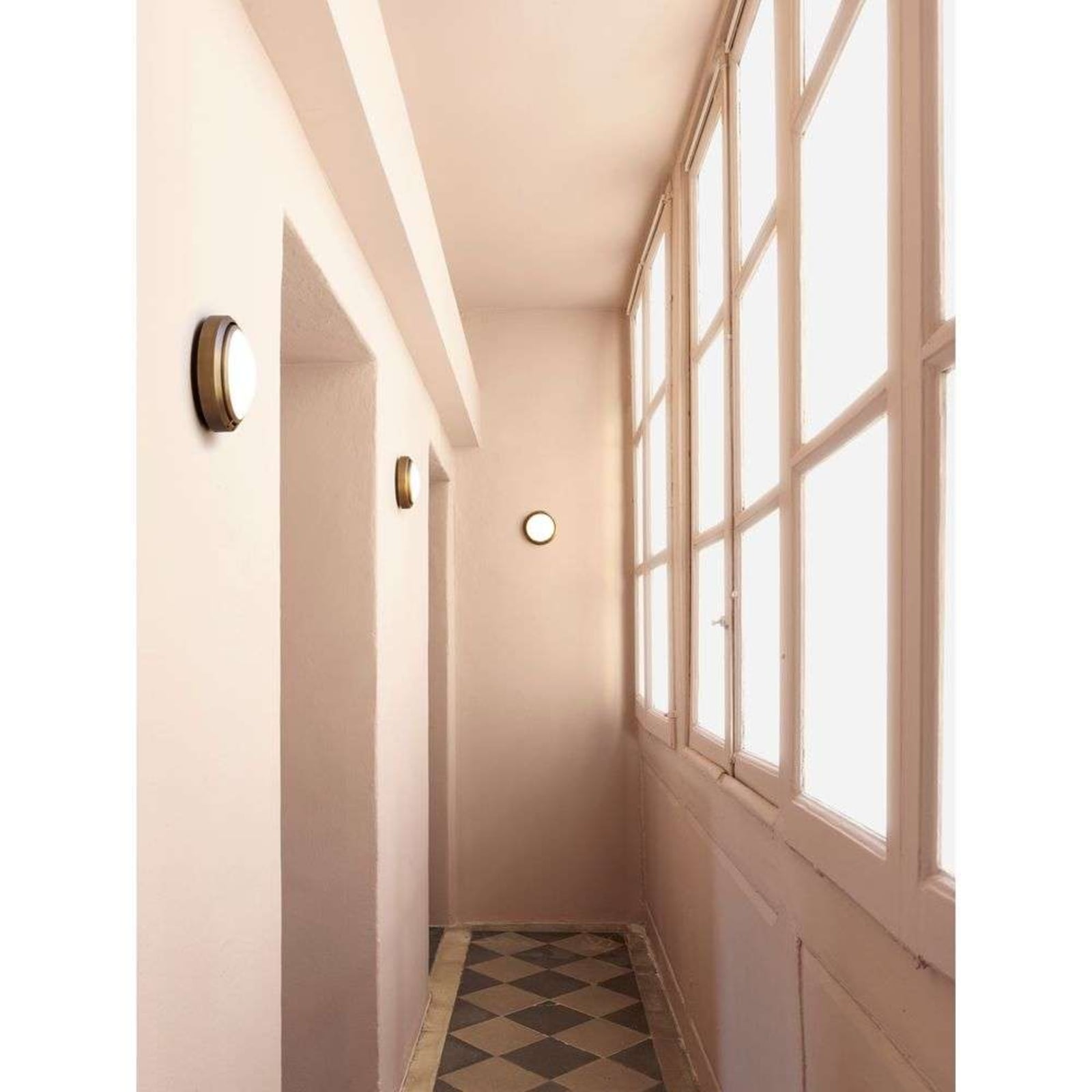Luceplan lampă de exterior Metropoli | 27 aluminiu | Ø 27 cm