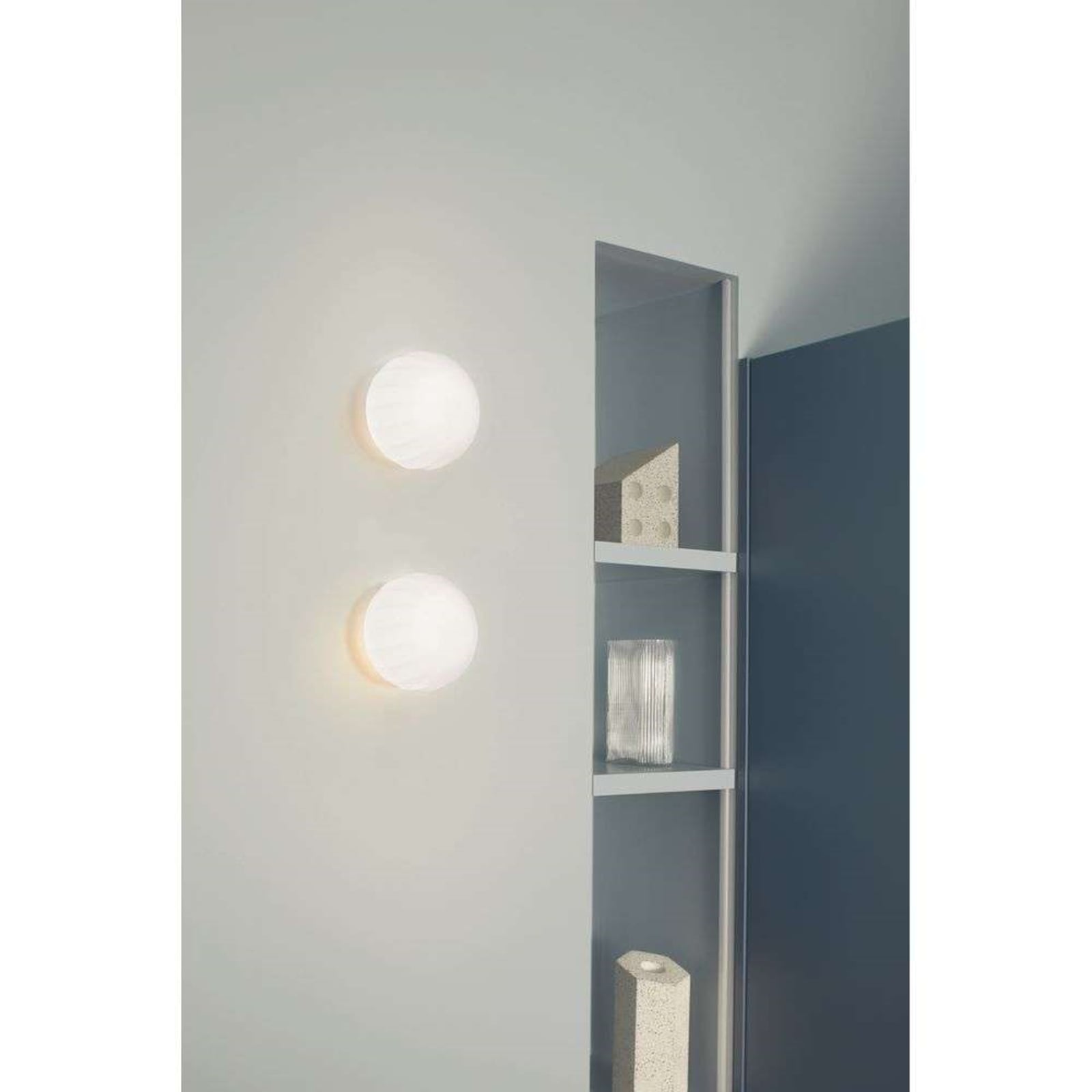 Luceplan plafonieră Lita | Alb | Ø 14 cm