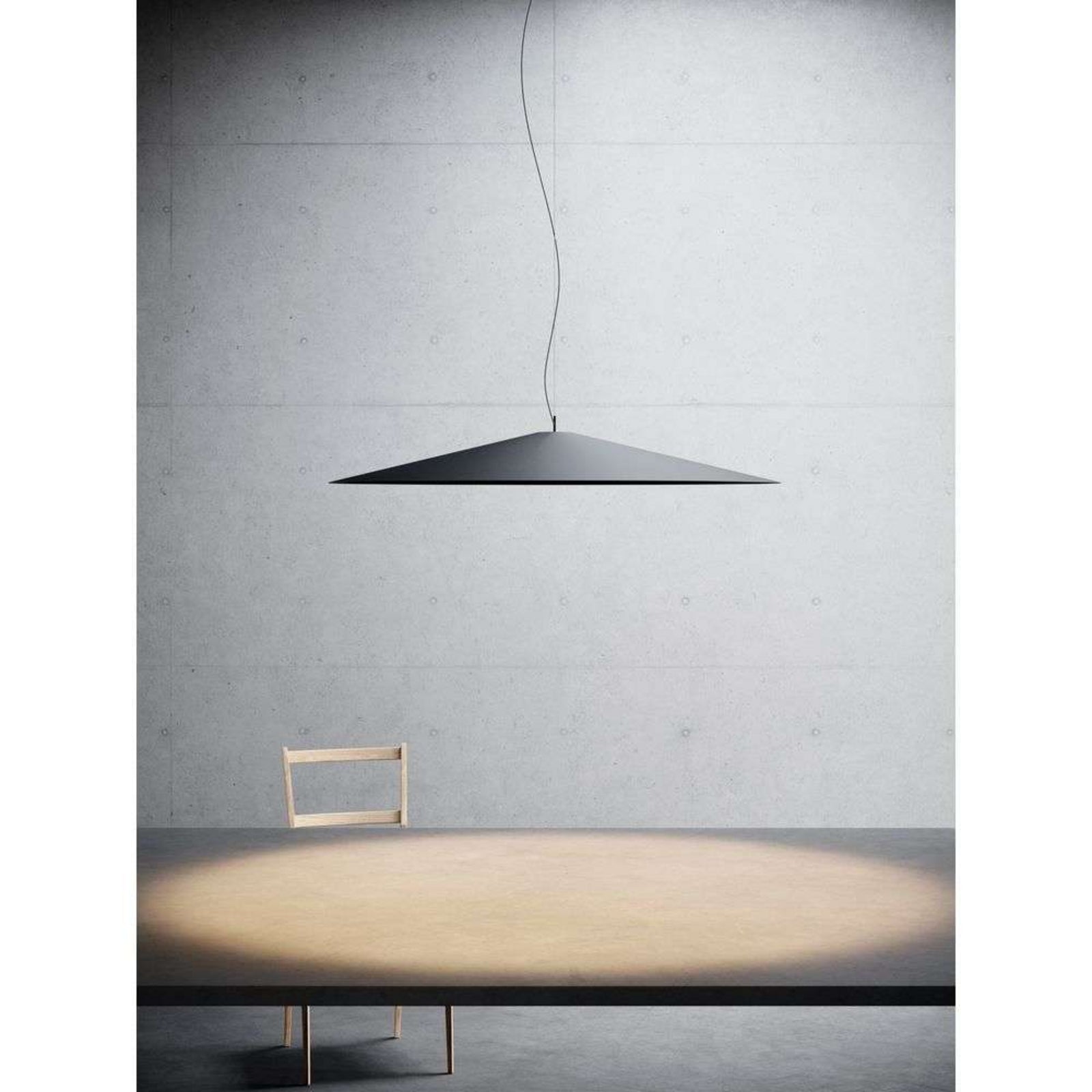 Luceplan lustră Koinè | 2700K albastru | Ø 55 cm