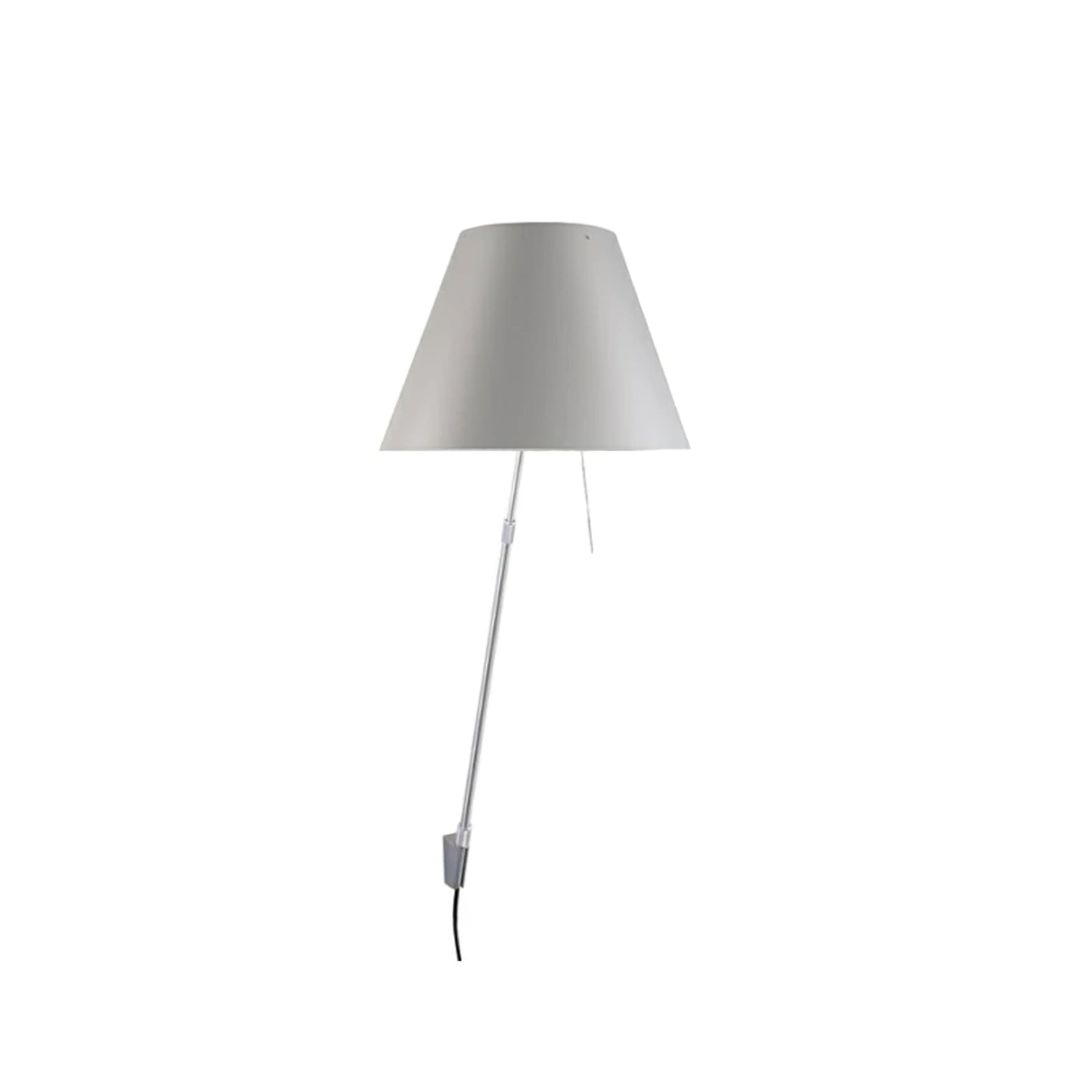 Luceplan aplică Costanza | Reglabil aluminiu mistic alb