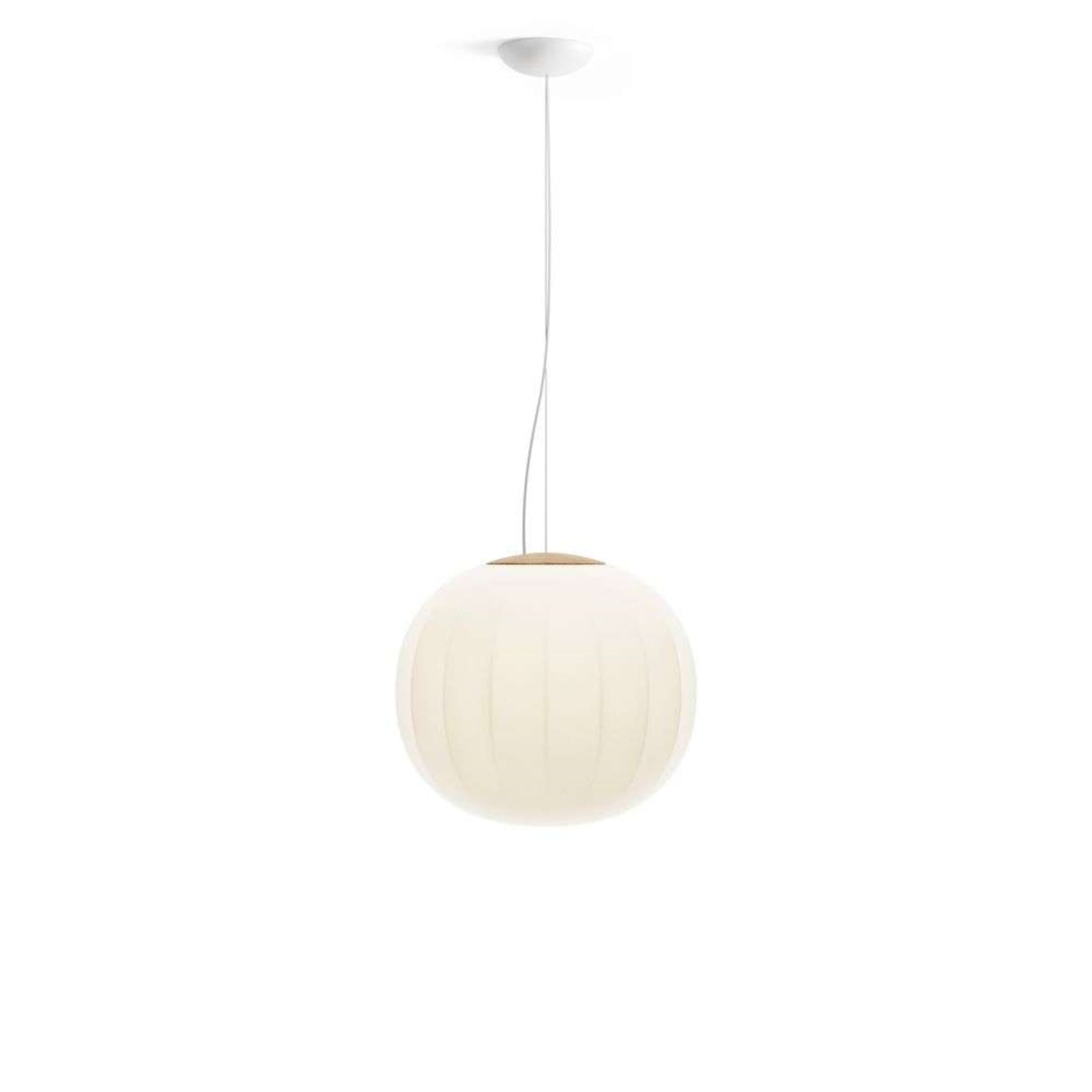 Luceplan lustră Lita | Ash wood | Ø 42 cm