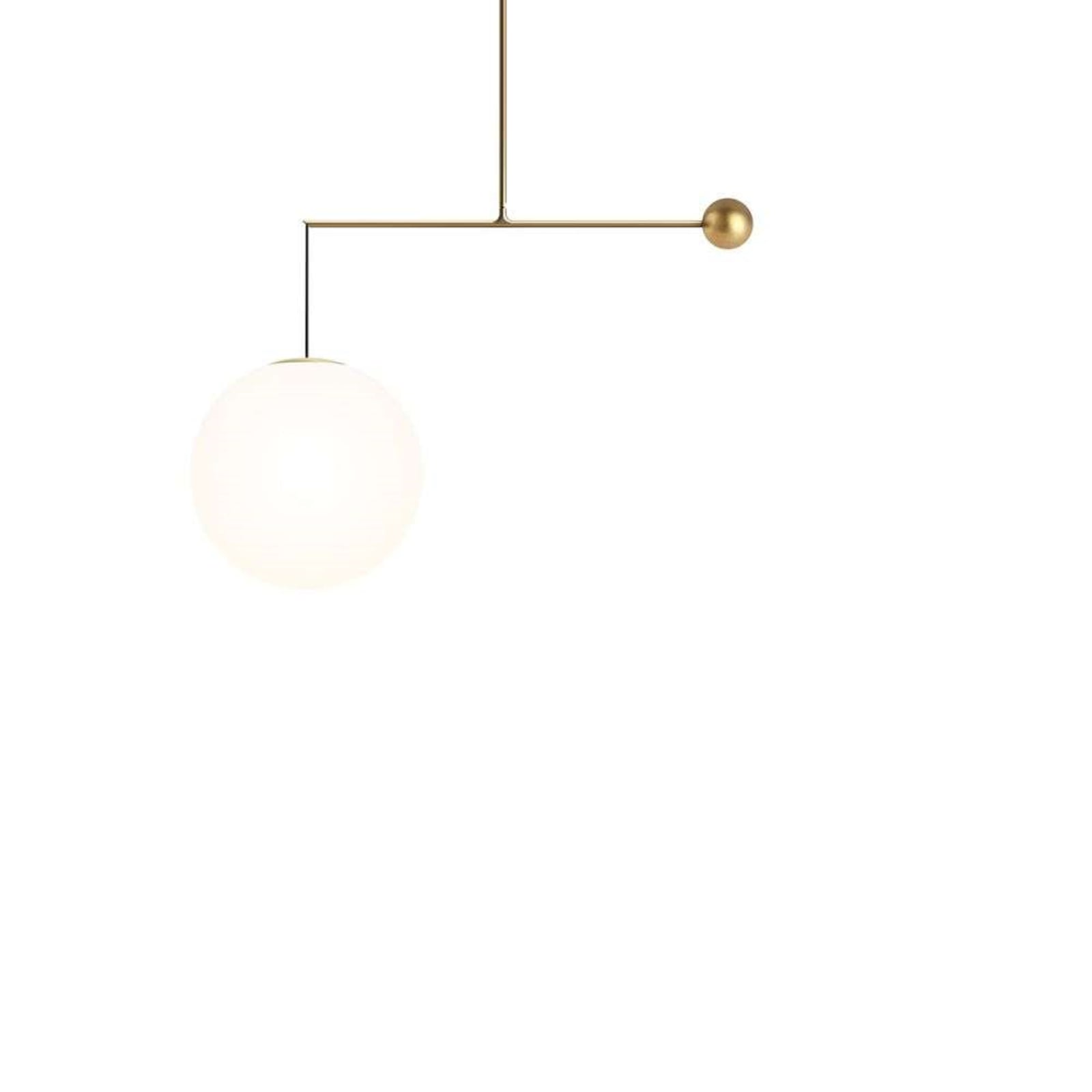Luceplan lustră Malamata | Alamă | Ø 48 cm