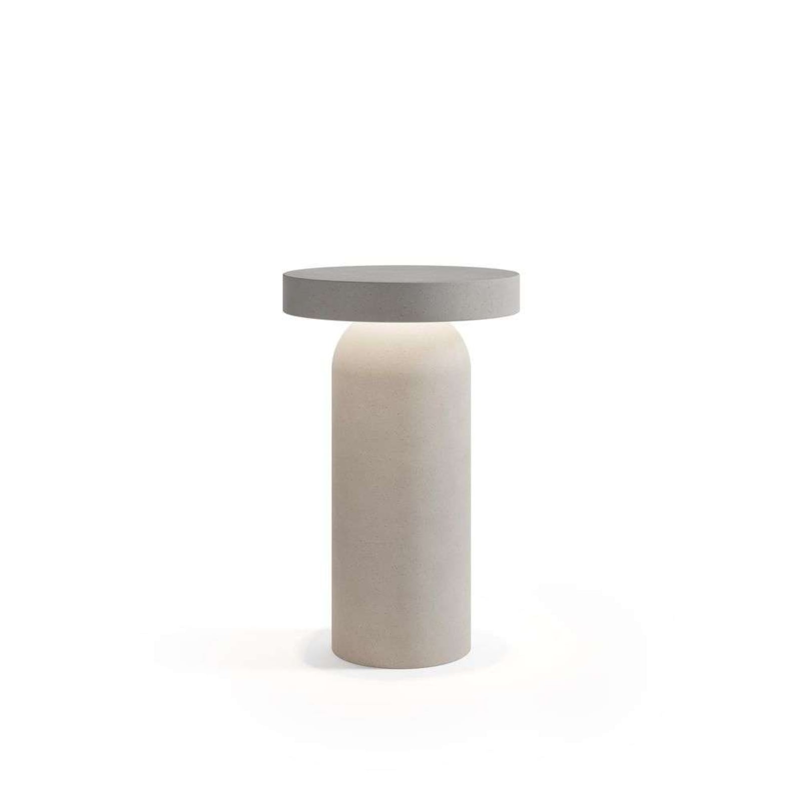 Luceplan lampă Nui C | Lampă grădină concrete