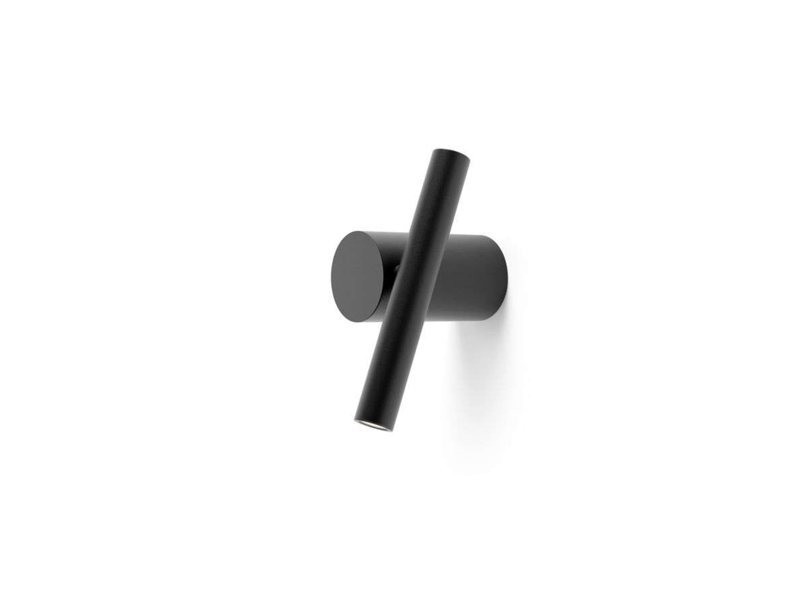 Luceplan aplică Doi | 3000K negru/negru