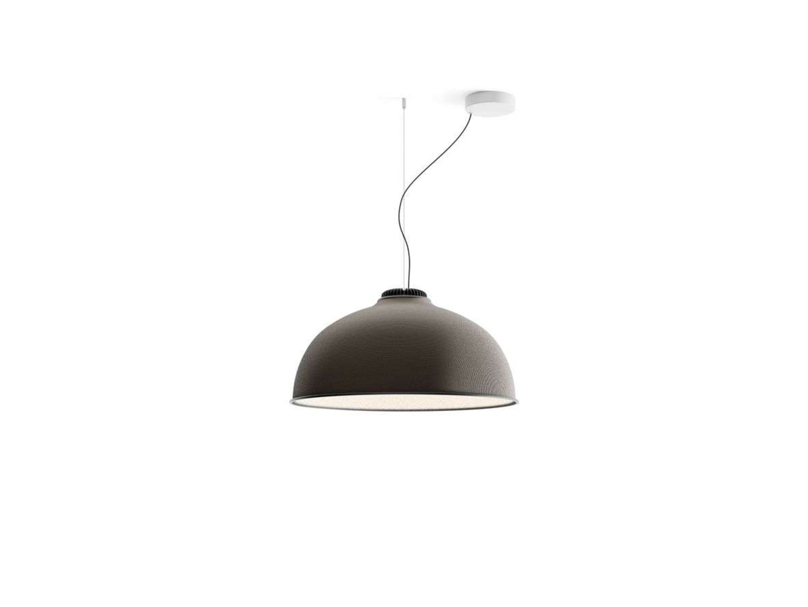 Luceplan lustră Farel | Led 2700K dark gri/alb