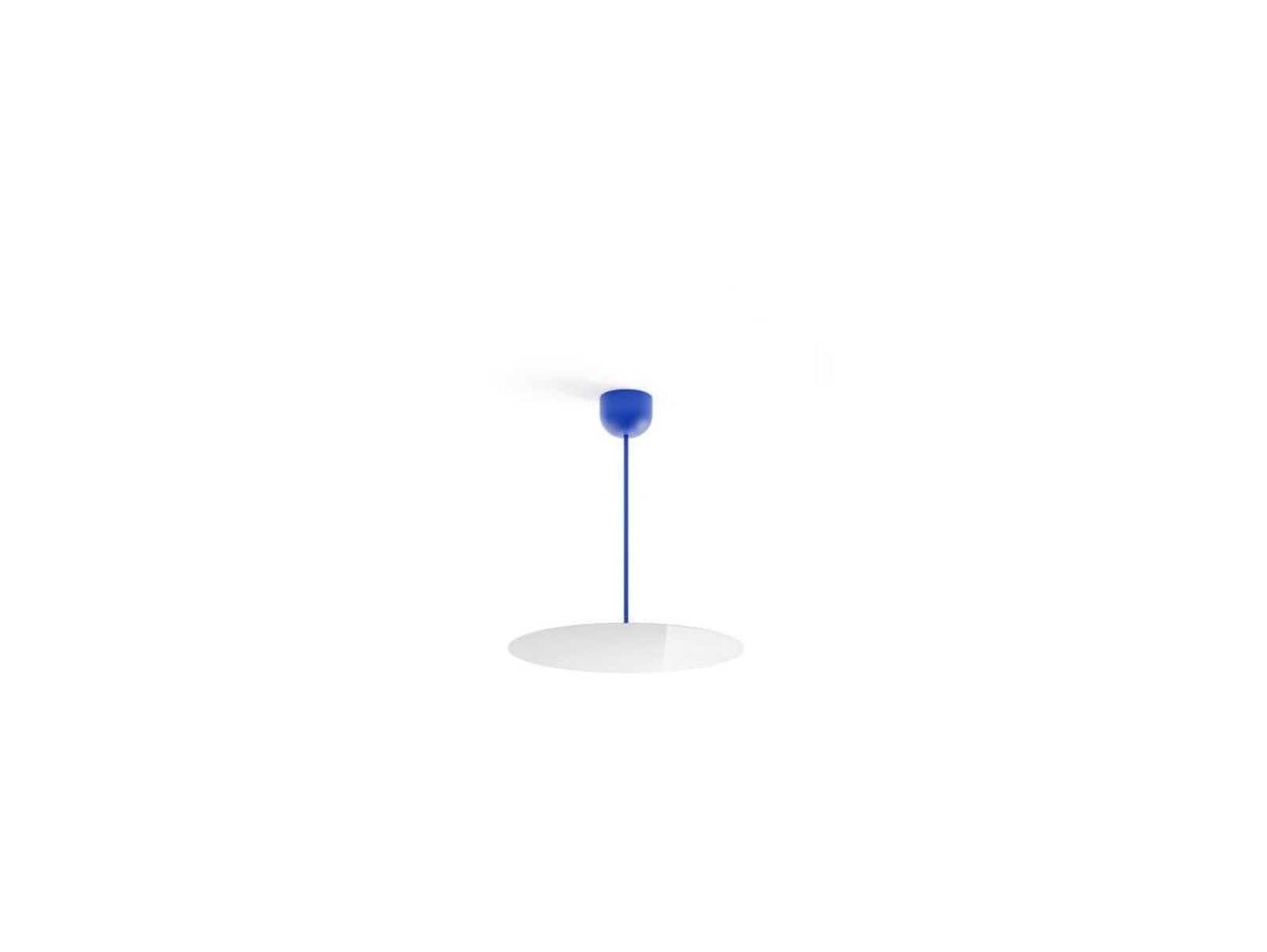 Luceplan plafonieră Millimetro | Royal albastru/oglindă | Ø 50 cm | cod 70021608