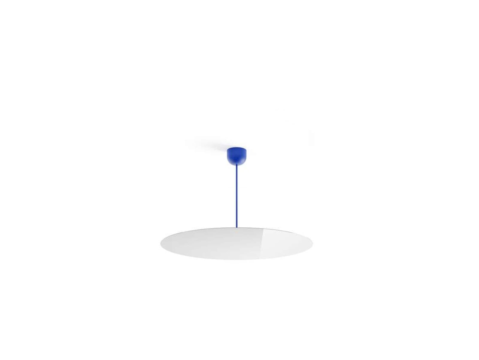 Luceplan plafonieră Millimetro | Royal albastru/oglindă | Ø 85 cm | cod 70021612