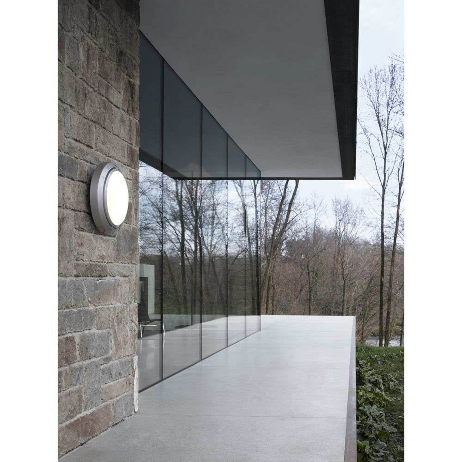 Luceplan lampă de exterior Metropoli | 17 lampă led pentru exterior aluminiu IP65 | Ø 17 cm