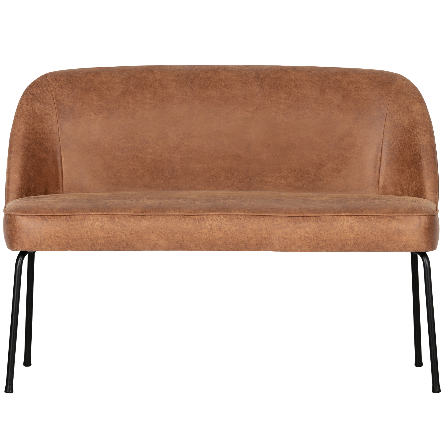 WOOOD banca dining VOGUE | Piele | Coniac | 83x120x59 cm