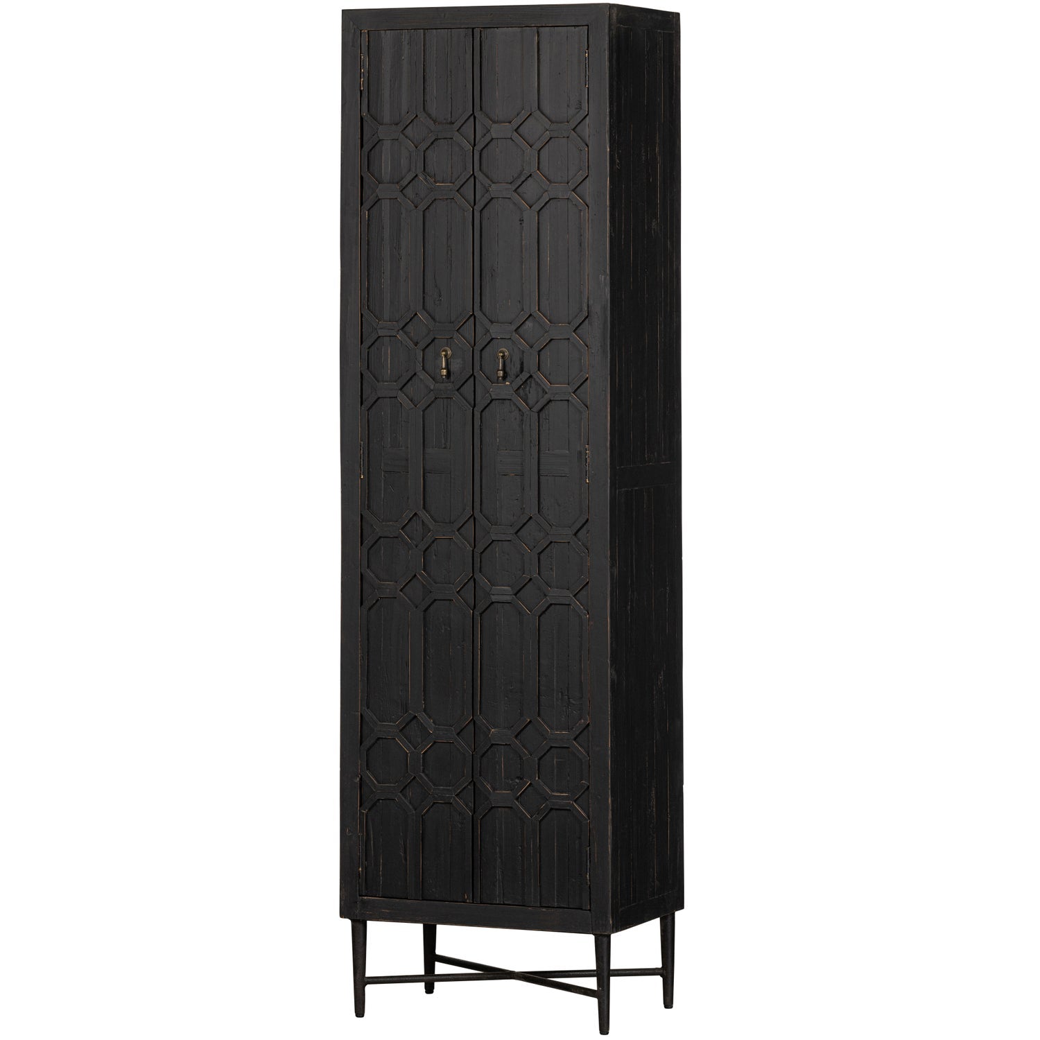 BEQUEST HIGH CABINET WOOD BLACK