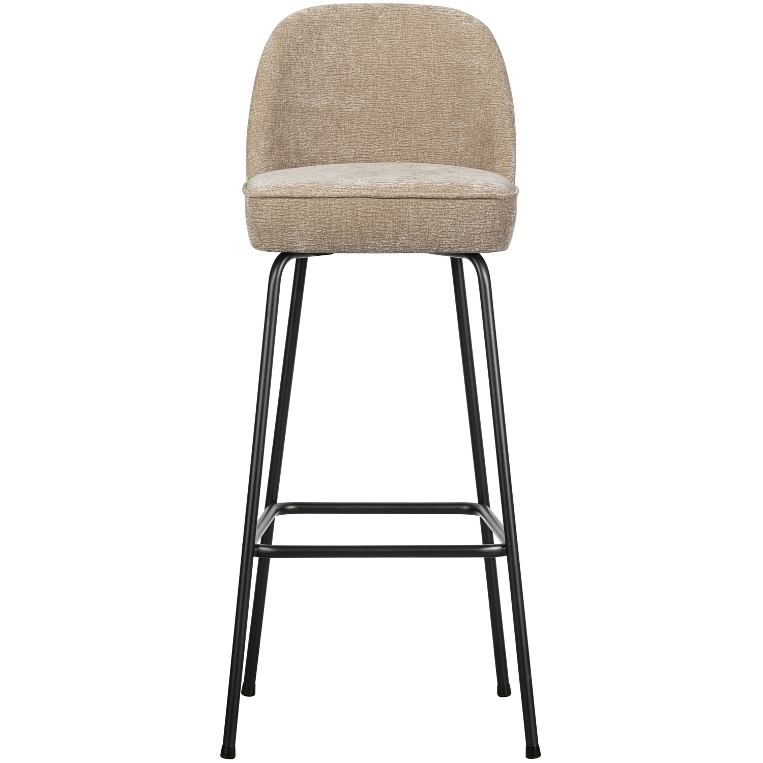 WOOOD scaun bar VOGUE BARSTOOL 80CM 3D CHENILLE | 100% Pes | Nisipiu | 103x50x55 cm