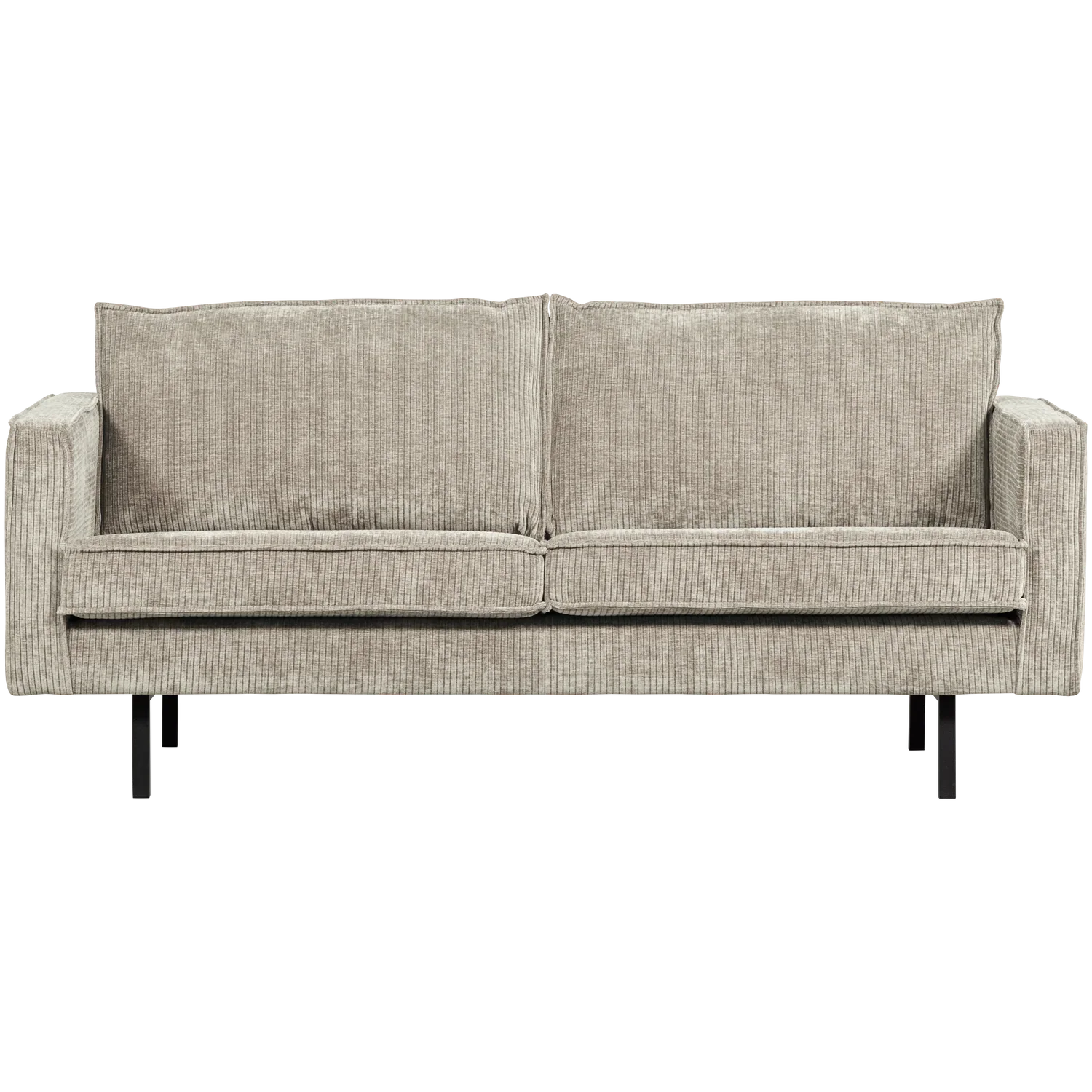 RODEO 2,5-SEATER SOFA RIB FABRIC DARK SAND