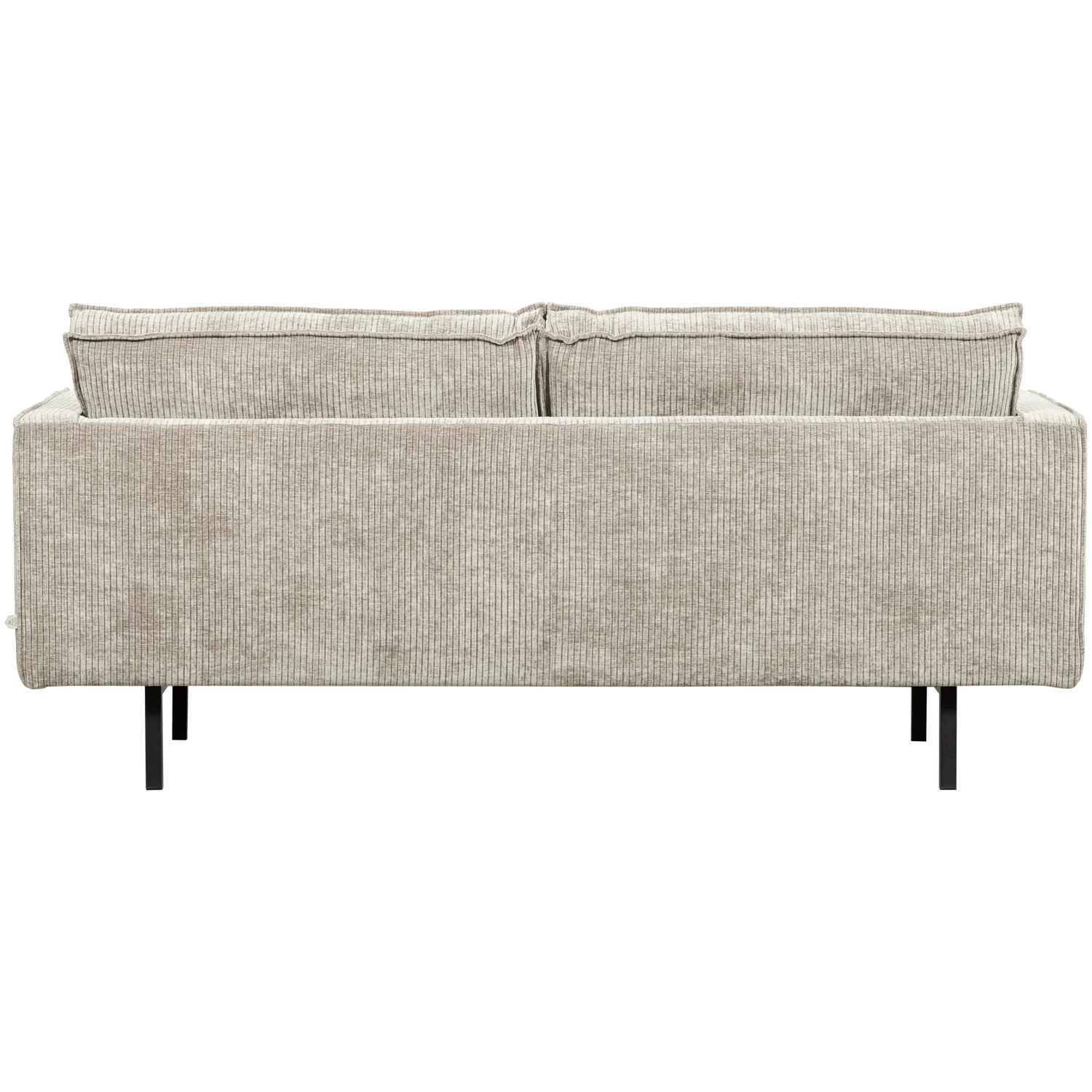 RODEO 2,5-SEATER SOFA RIB FABRIC DARK SAND