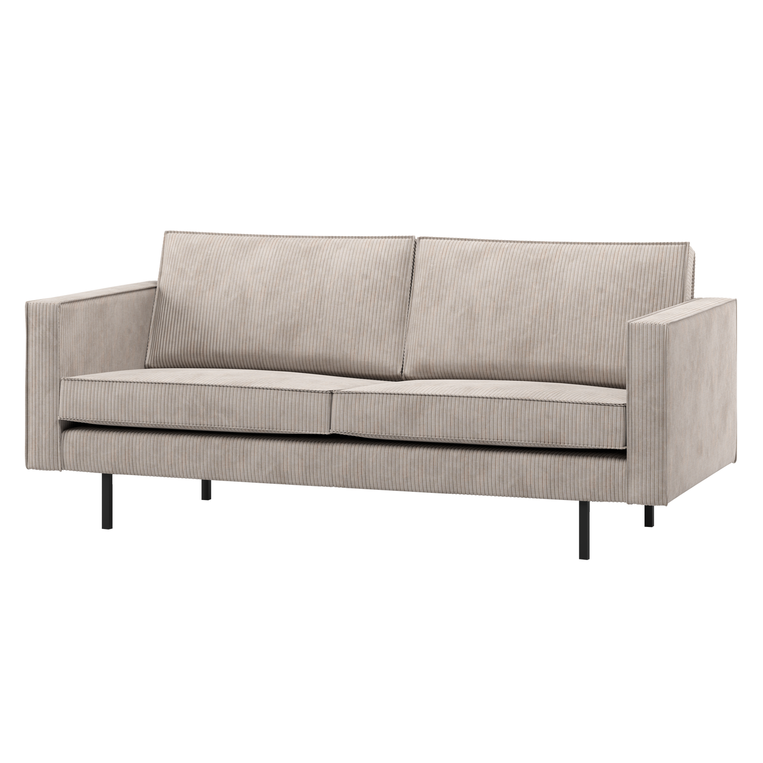 WOOOD canapea 2 locuri RODEO 2,5-SEATER | 100% Pes | Ecru | 85x190x86 cm