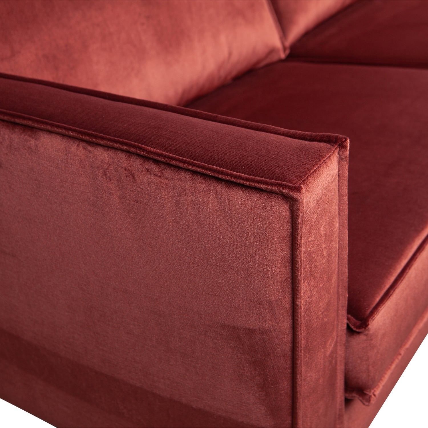 WOOOD canapea colt RODEO | 100% Pes | Maro | 85x266x213 cm