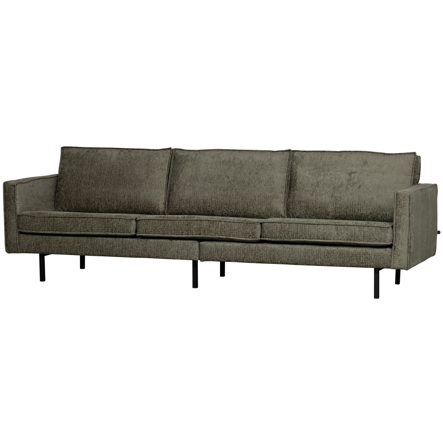 WOOOD canapea 3 locuri RODEO | poliester | Frost | 85x277x86 cm