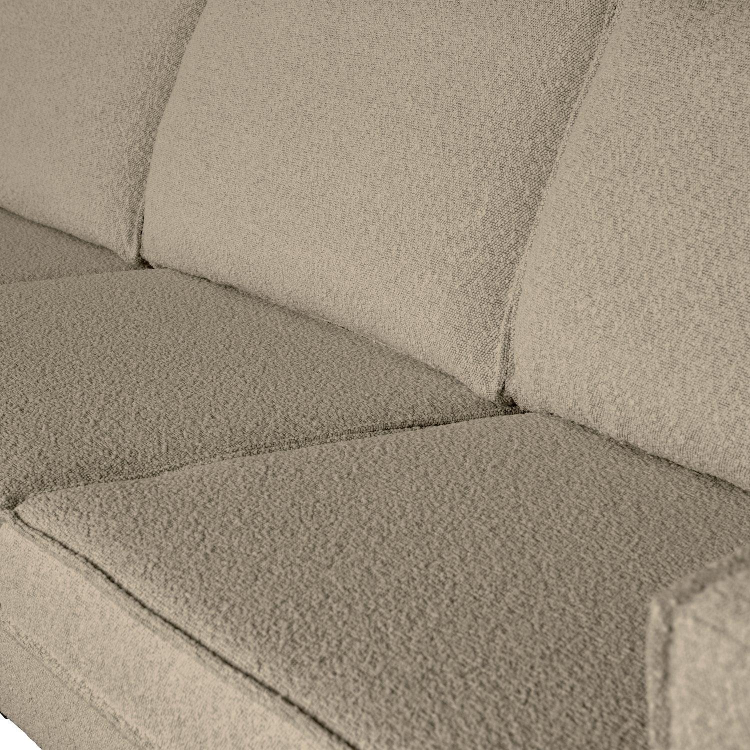 RODEO SOFA 3-SEATER BOUCLÉ BEIGE