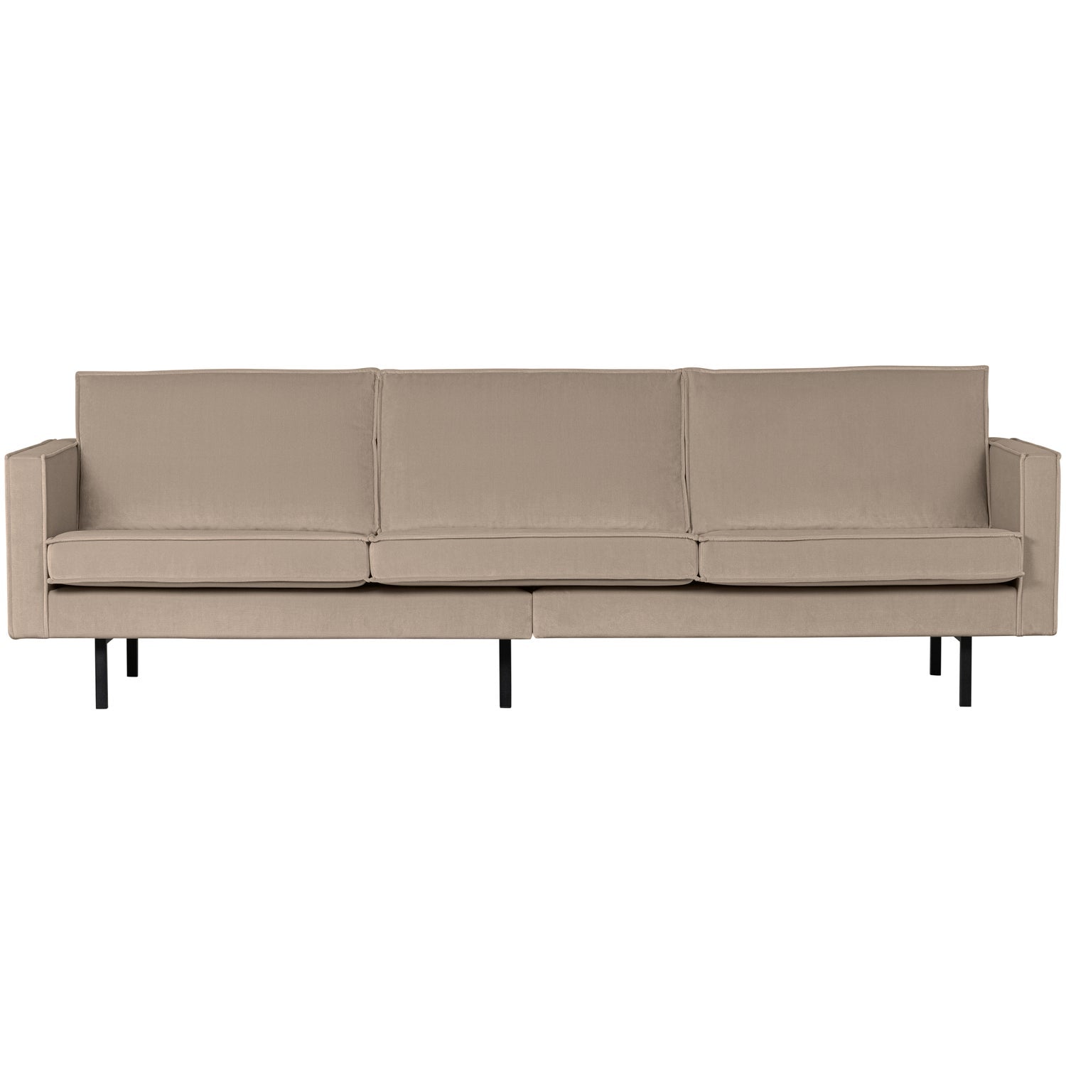 WOOOD canapea 3 locuri RODEO | poliester | Khaki | 85x277x86 cm