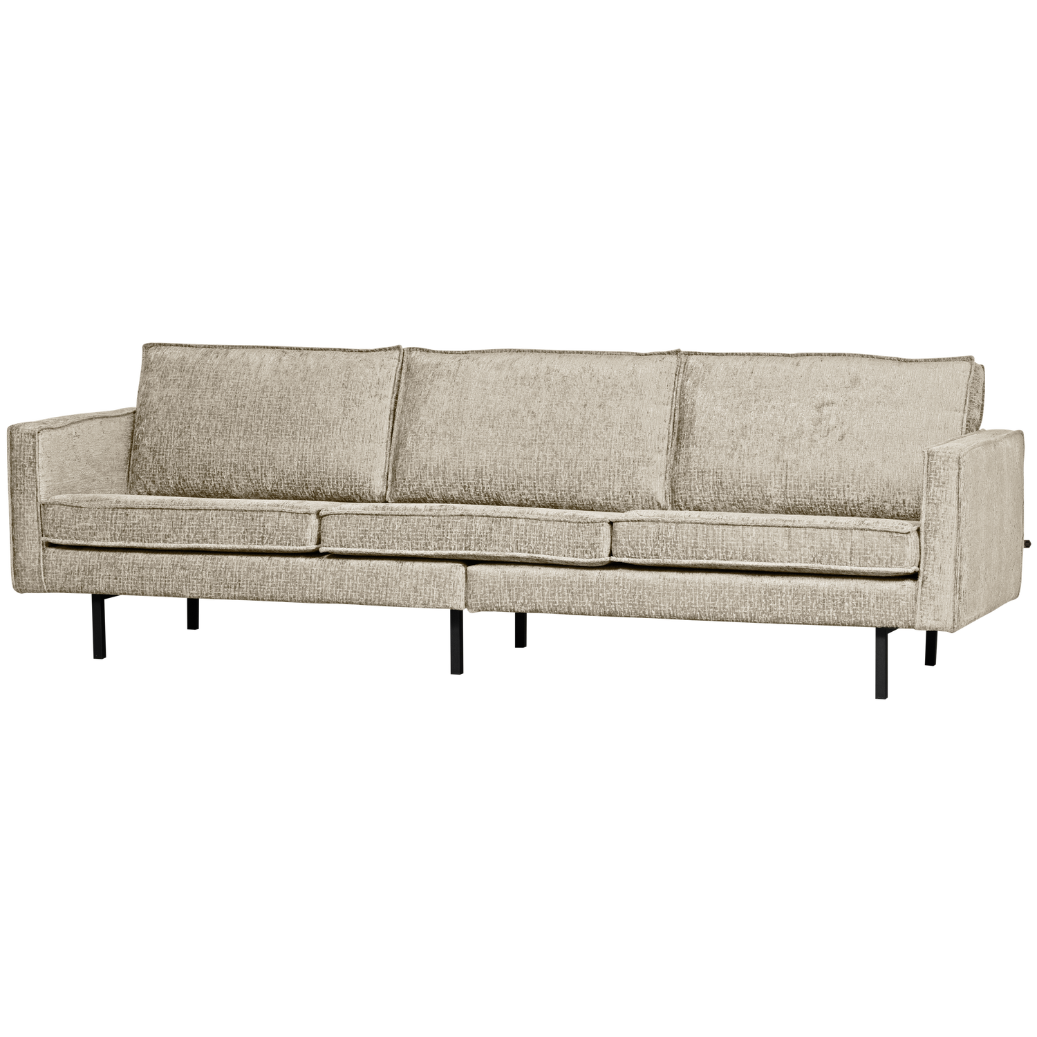 WOOOD canapea 3 locuri RODEO | poliester | Wheatfield | 85x277x86 cm