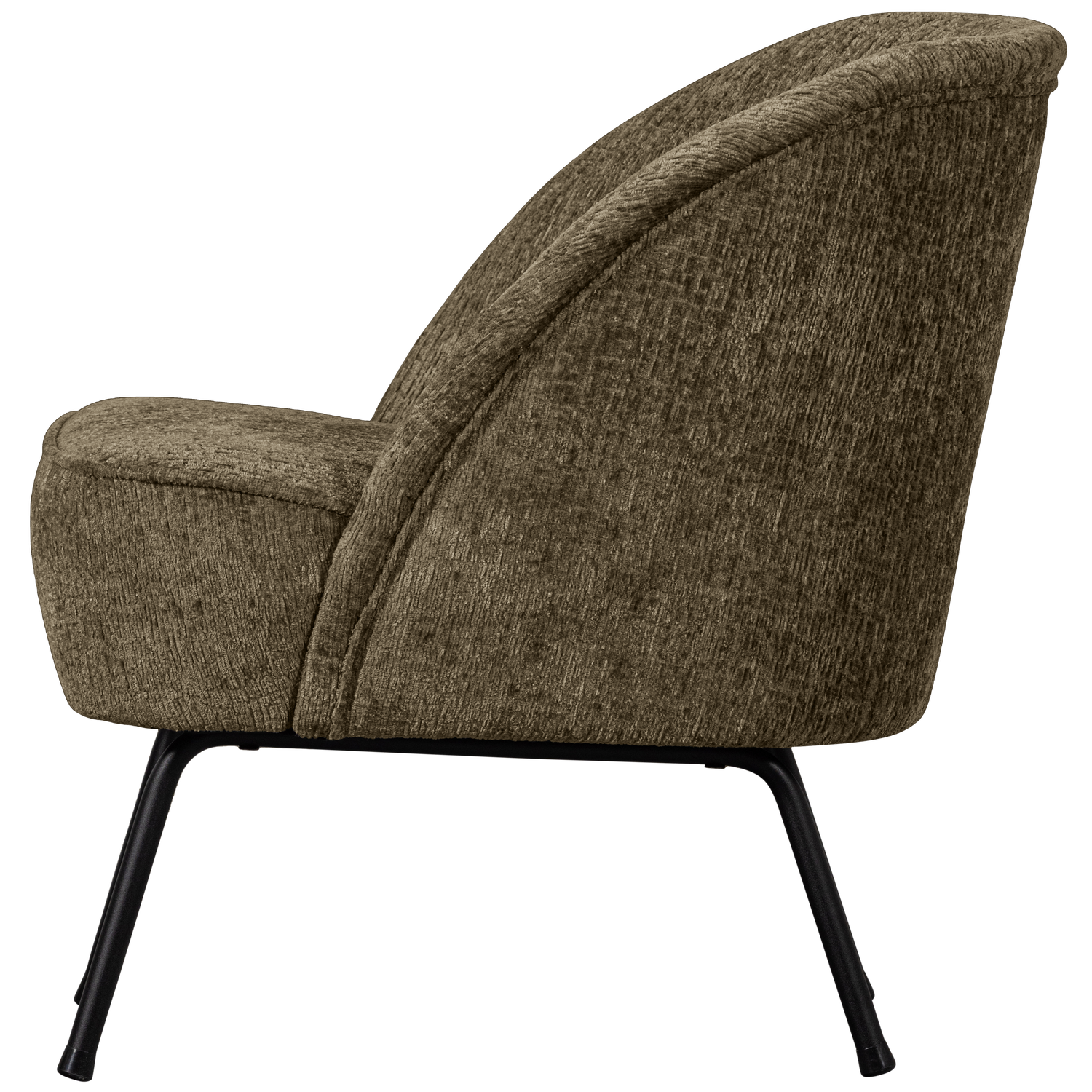 WOOOD fotoliu VOGUE ARMCHAIR STRUCTURE VELVET BONSAI | 100% Pes | Bonsai | 69x57x70 cm