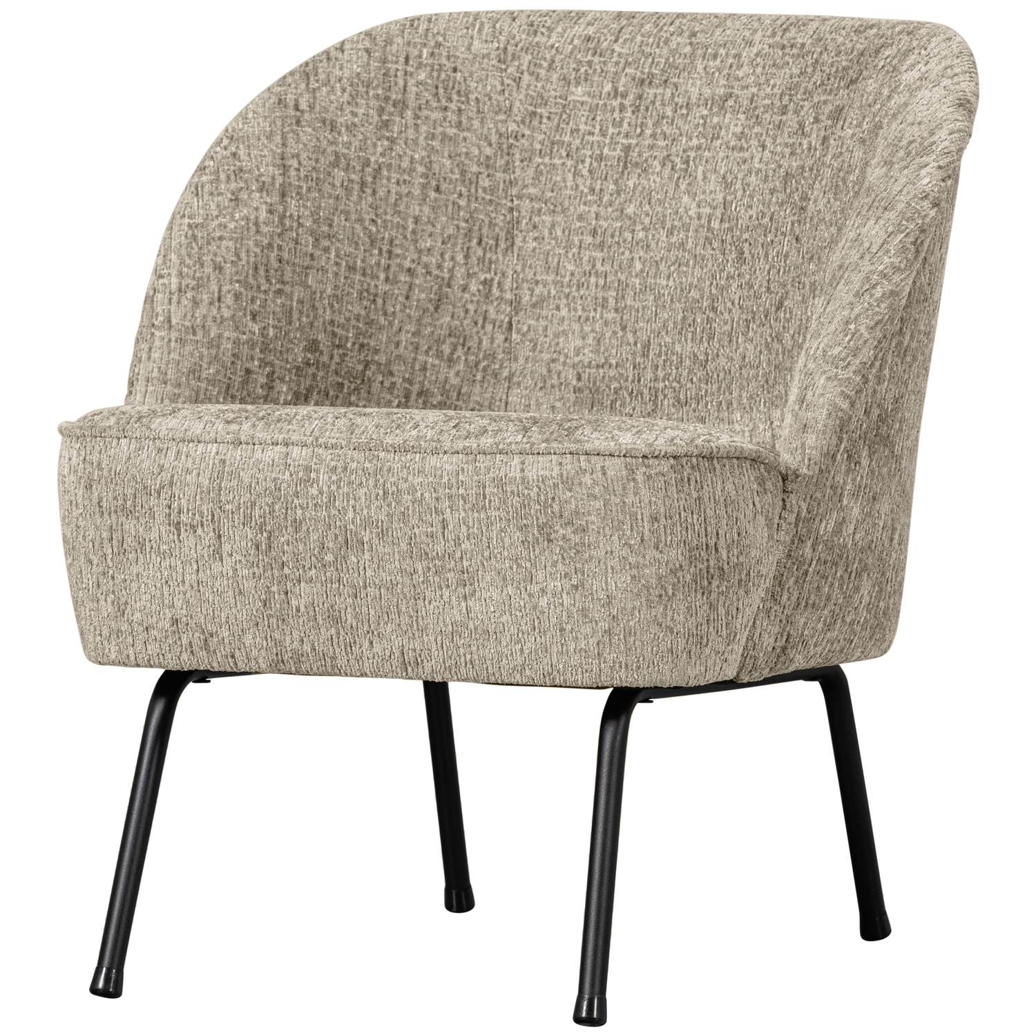 WOOOD fotoliu VOGUE ARMCHAIR STRUCTURE VELVET WHEATFIELD | 100% Pes | Wheatfield | 69x57x70 cm