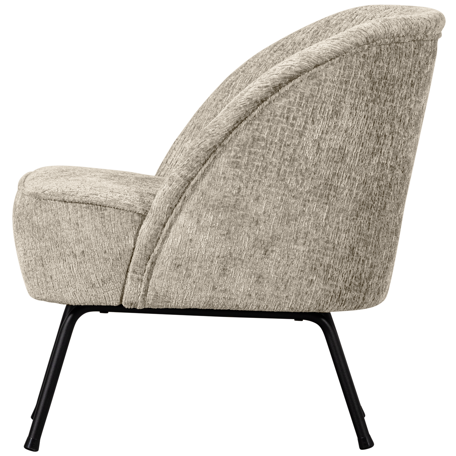 WOOOD fotoliu VOGUE ARMCHAIR STRUCTURE VELVET WHEATFIELD | 100% Pes | Wheatfield | 69x57x70 cm