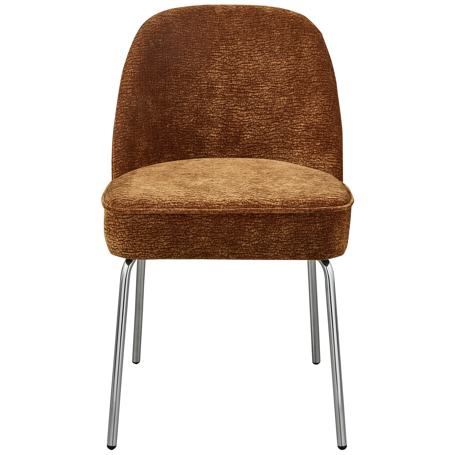 WOOOD scaun dining VOGUE | 100% Pes | Maro | 83x50x57 cm