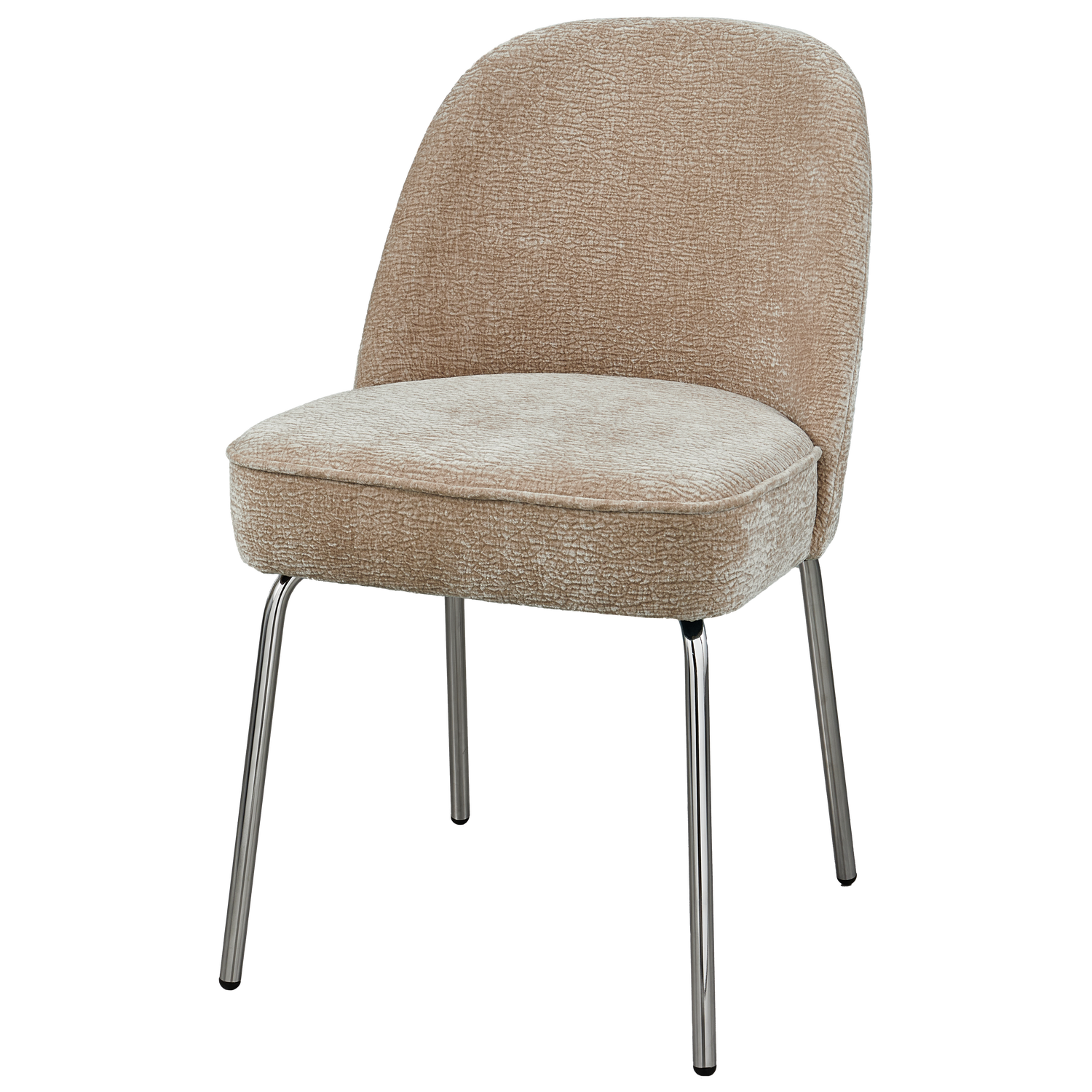 WOOOD scaun dining VOGUE | 100% Pes | Nisipiu | 83x50x57 cm