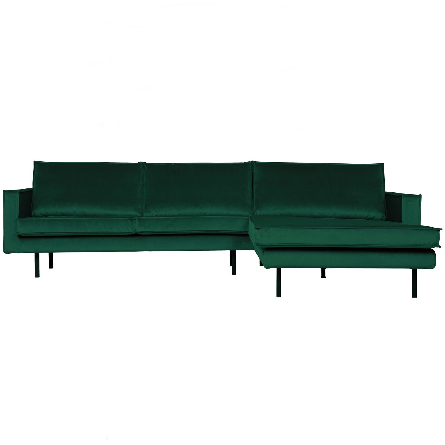WOOOD canapea colt RODEO CHAISE LONGUE | 100% Pes | Verde | 85x300x155 cm