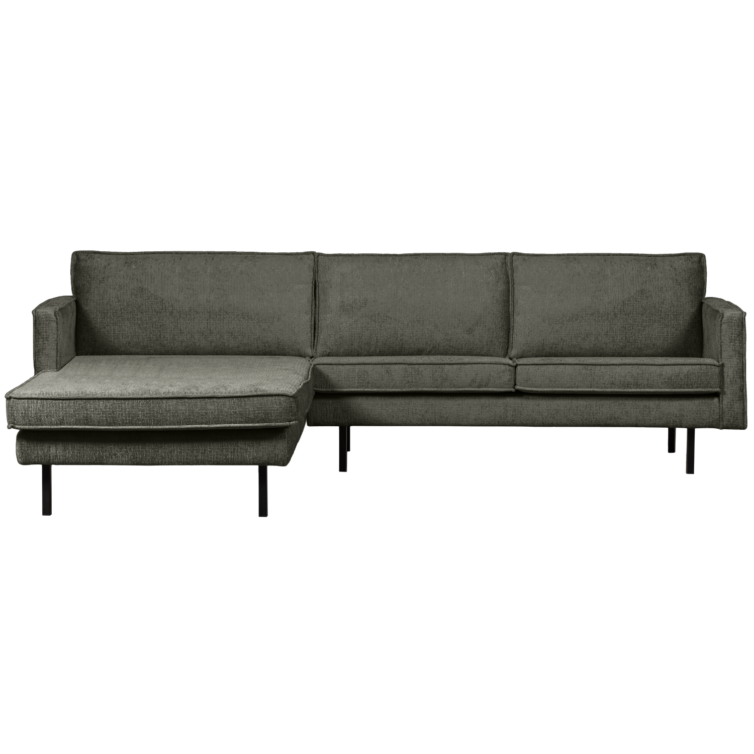 WOOOD canapea colt RODEO | poliester | Frost | 85x300x155 cm
