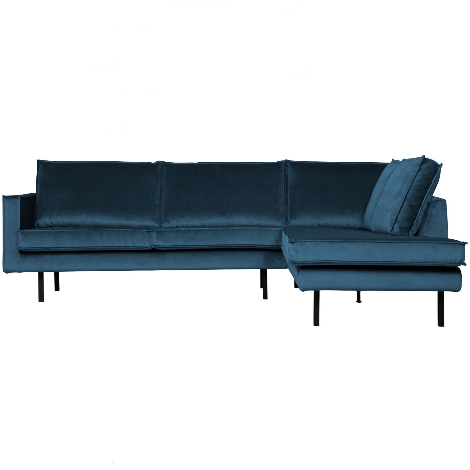 WOOOD canapea colt RODEO | 100% Pes | Albastru | 85x266x213 cm