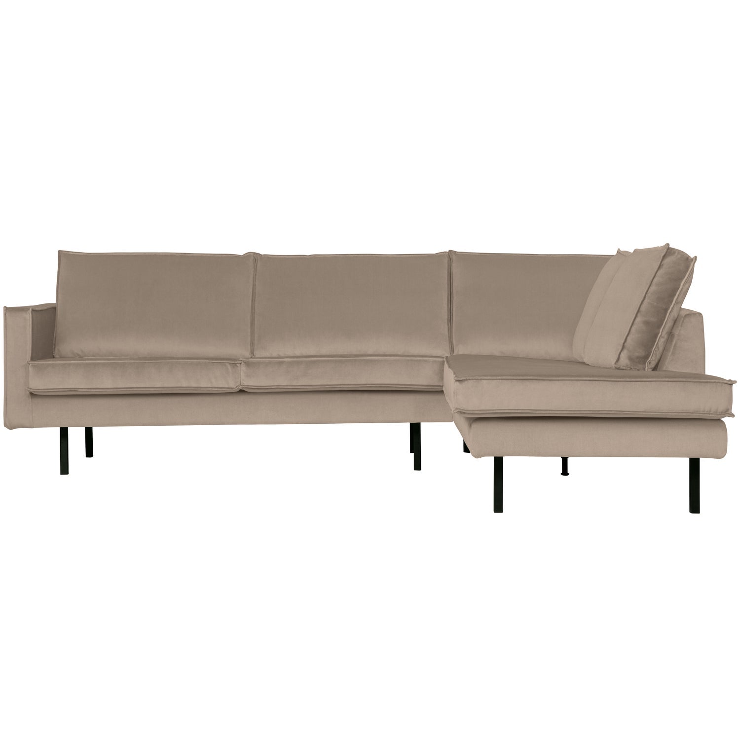 WOOOD canapea colt RODEO | poliester | Khaki | 85x266x213 cm