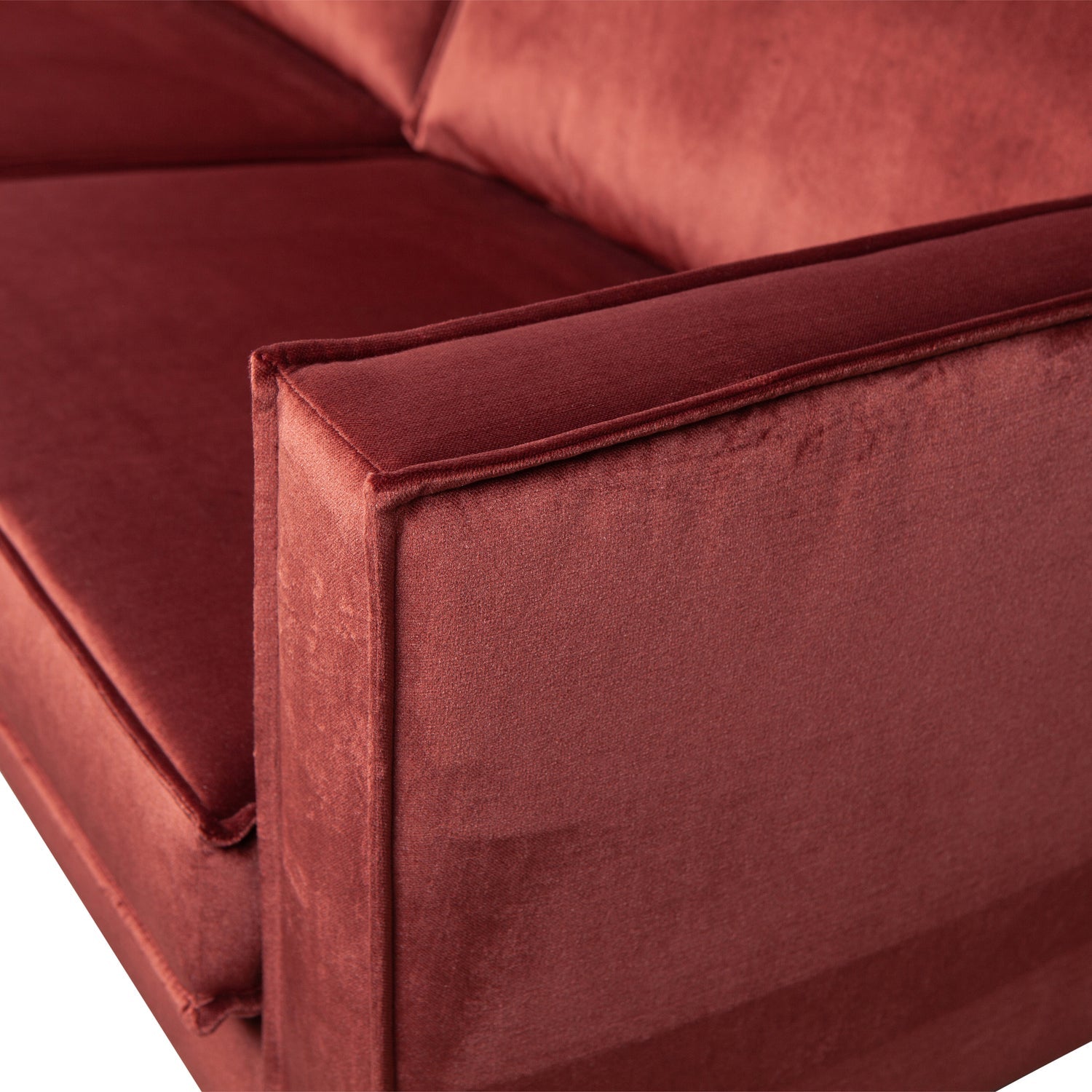 WOOOD canapea colt RODEO | 100% Pes | Maro | 85x266x213 cm